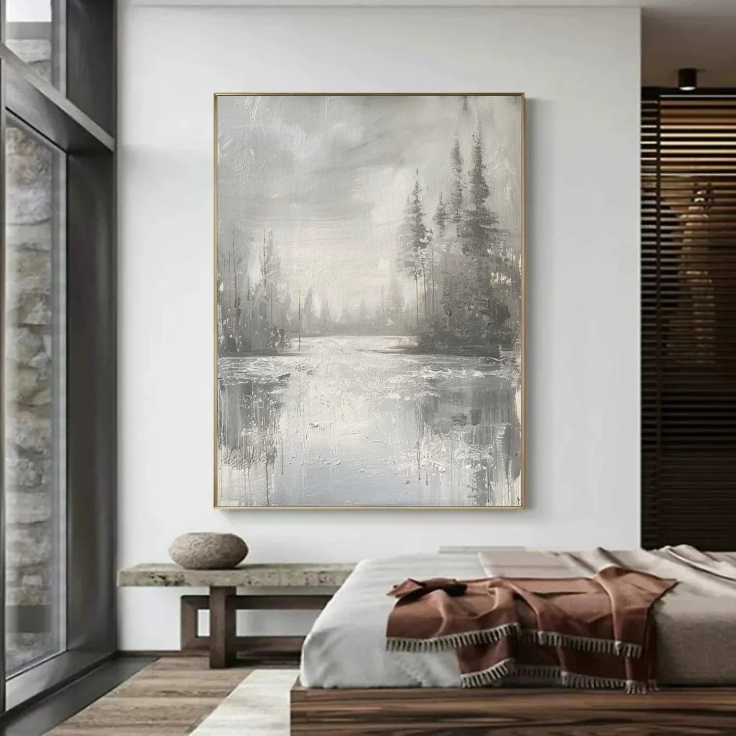 Flower & Tree Abstract_Wall Art #FT177