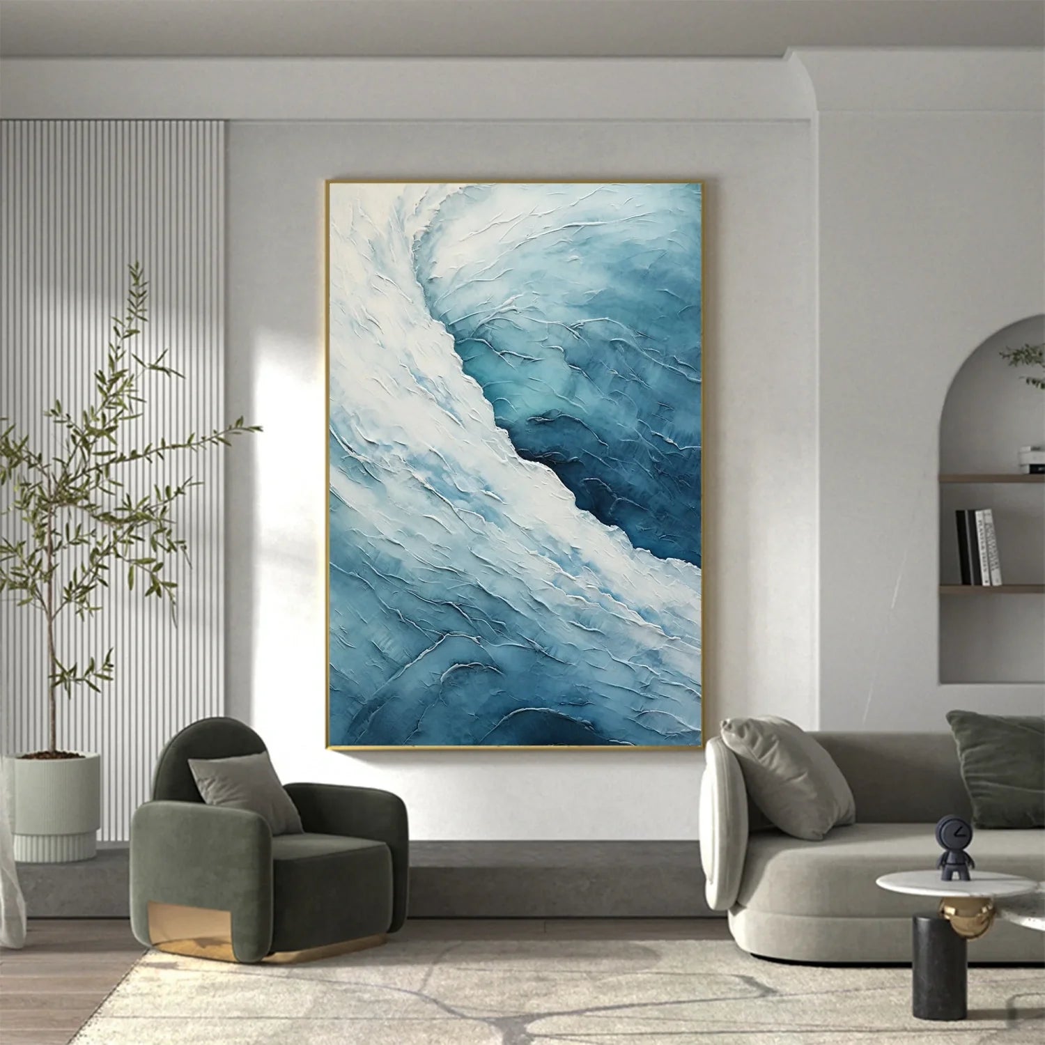 Sea & Sky Textured Art #SK093