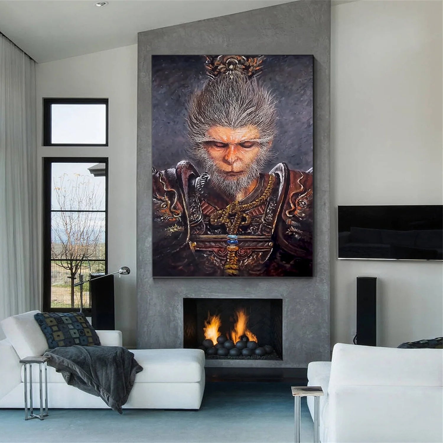 WUKONG ABSTRACT POP ART #PO084