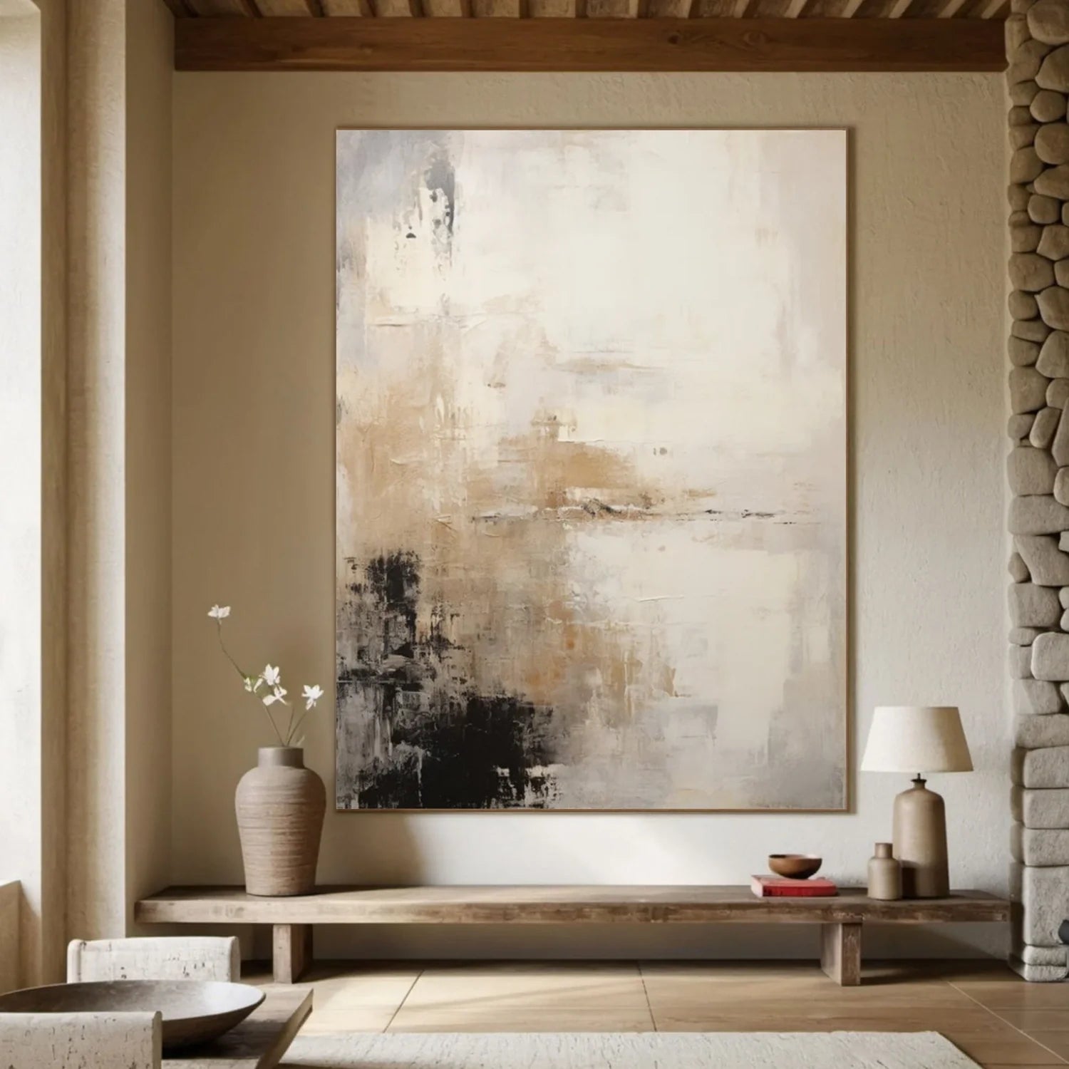 Abstract Canvas Art #WA845