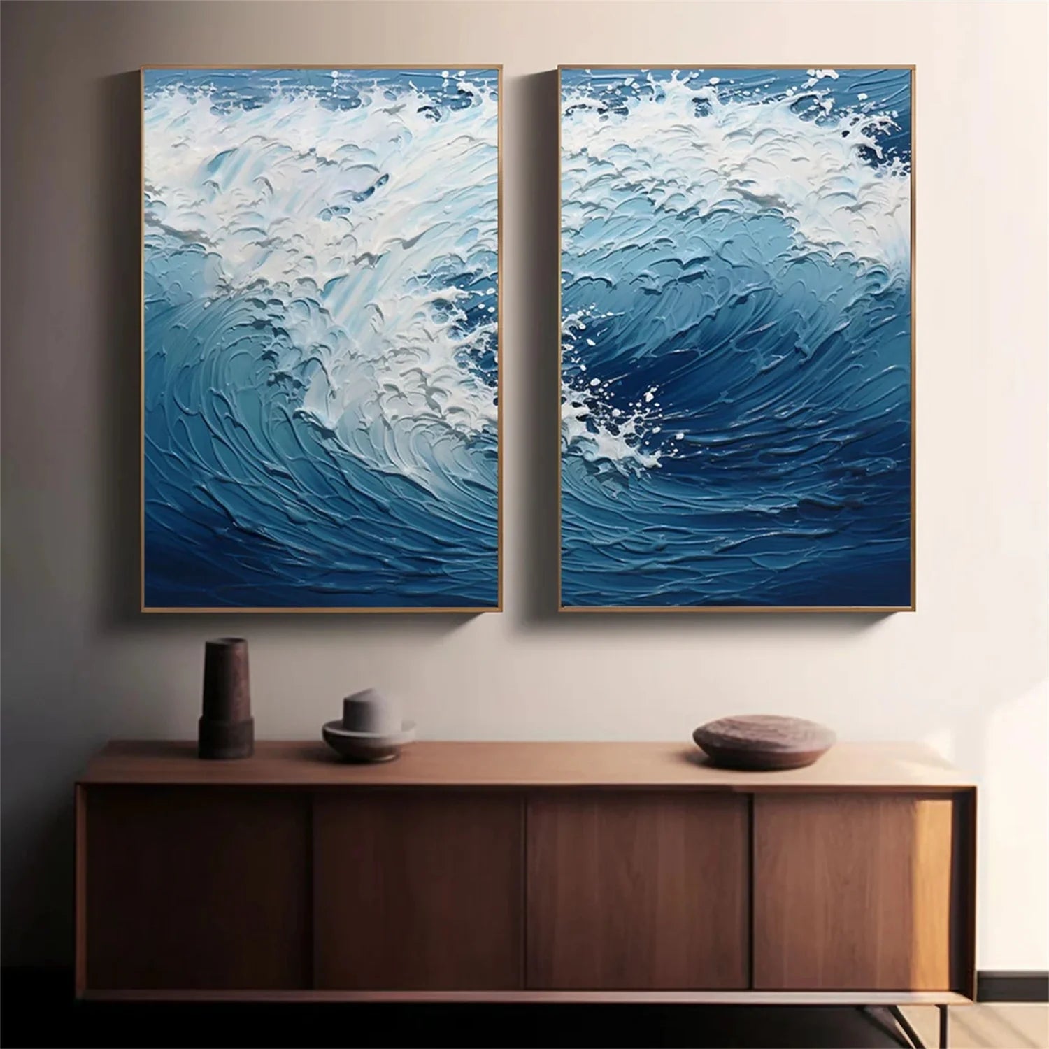 Minimalist Sea & Sky Art Set of 2 #SK031