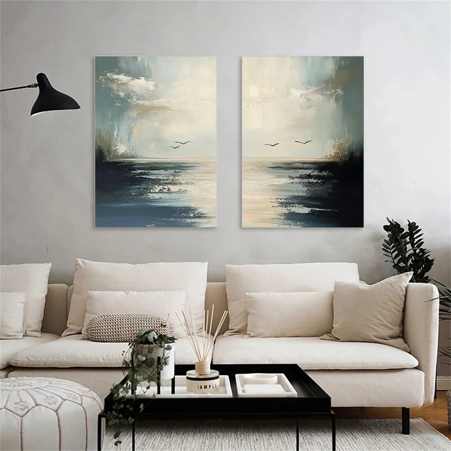 Sea & Sky Abstract_Wall Art #SK129