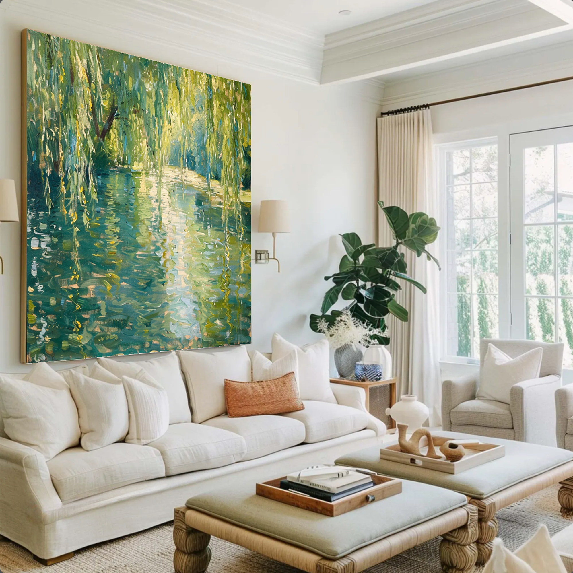 Textured Landscape Wall Art #FT344