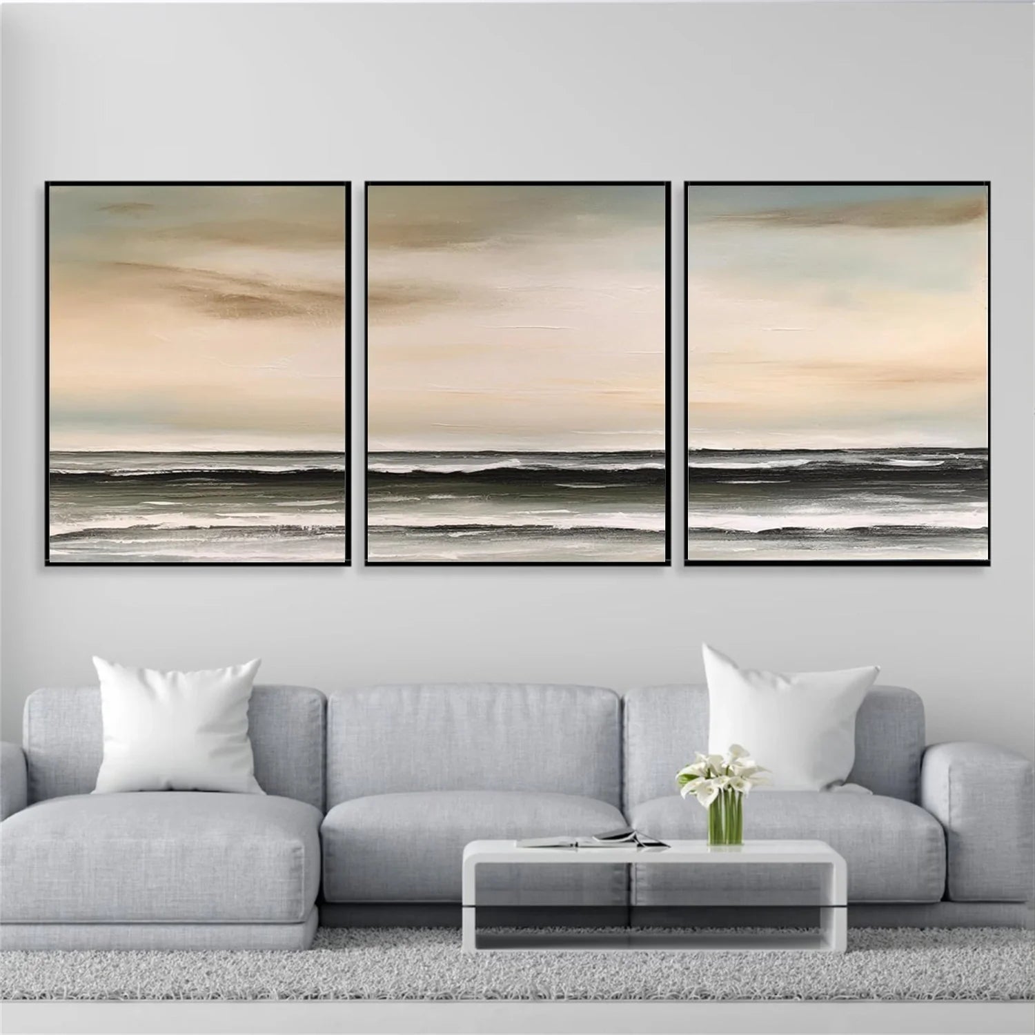 Sea & Sky Art Set of 3 #SK106