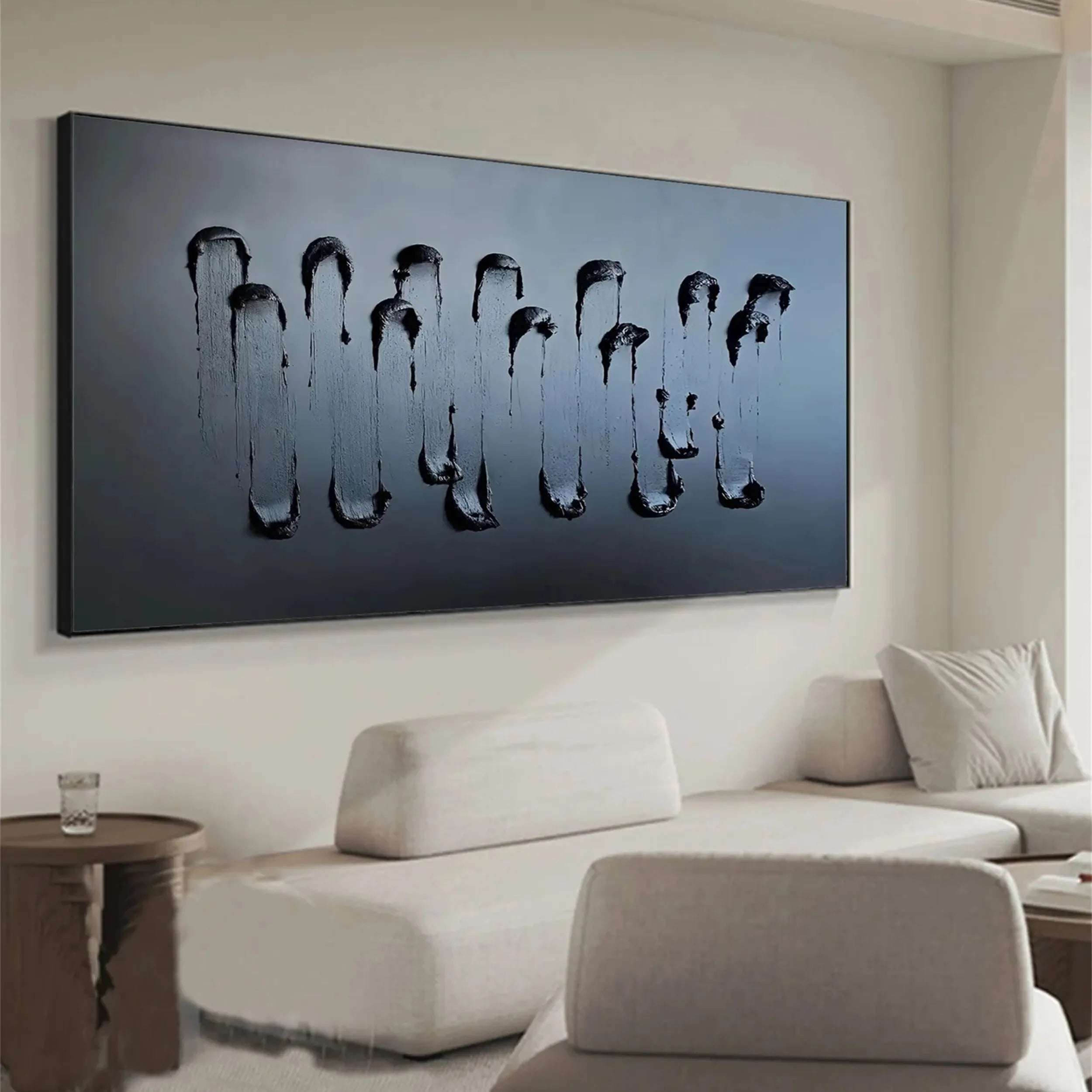 Frameless(Stretched Only)Abstract Tranquility #WA143