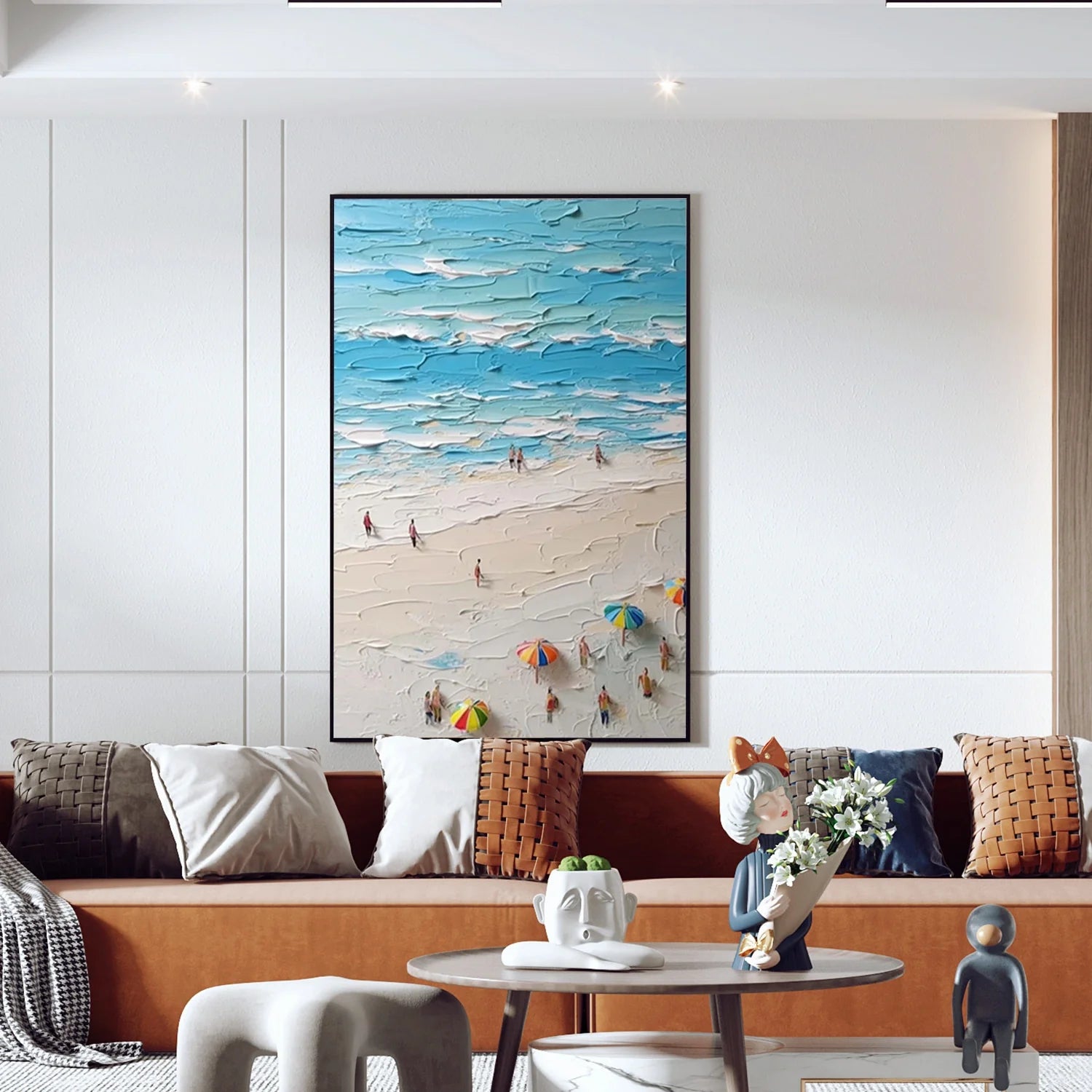 Swimming Sport_Textured Wall Art #AS031