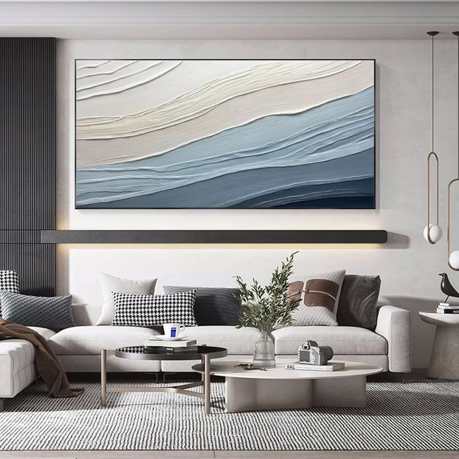 Minimalist Textured_Canvas Art #MD289