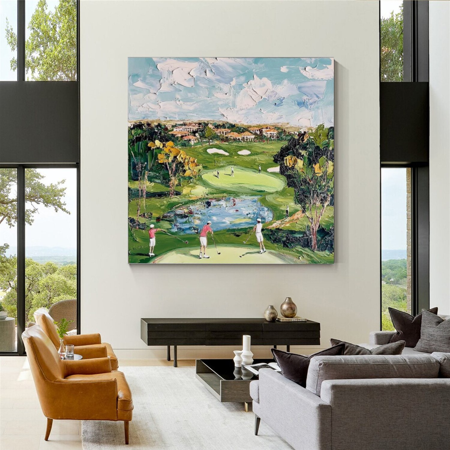 Sport_Textured Wall Art #AS033