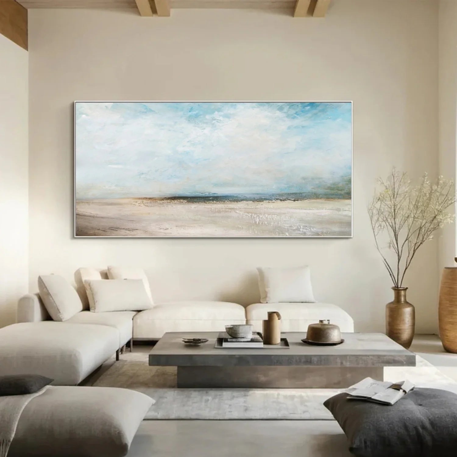 Sea & Sky Abstract Wall Art #SK164