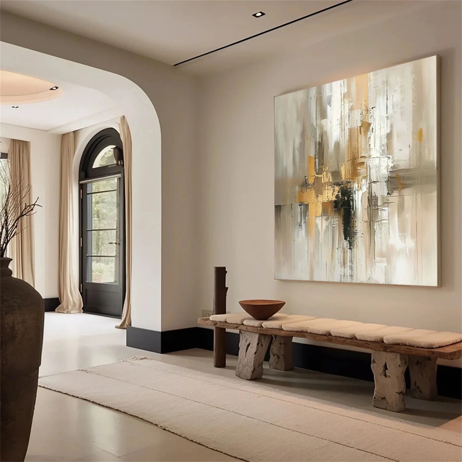 Abstract Canvas Art #AB341