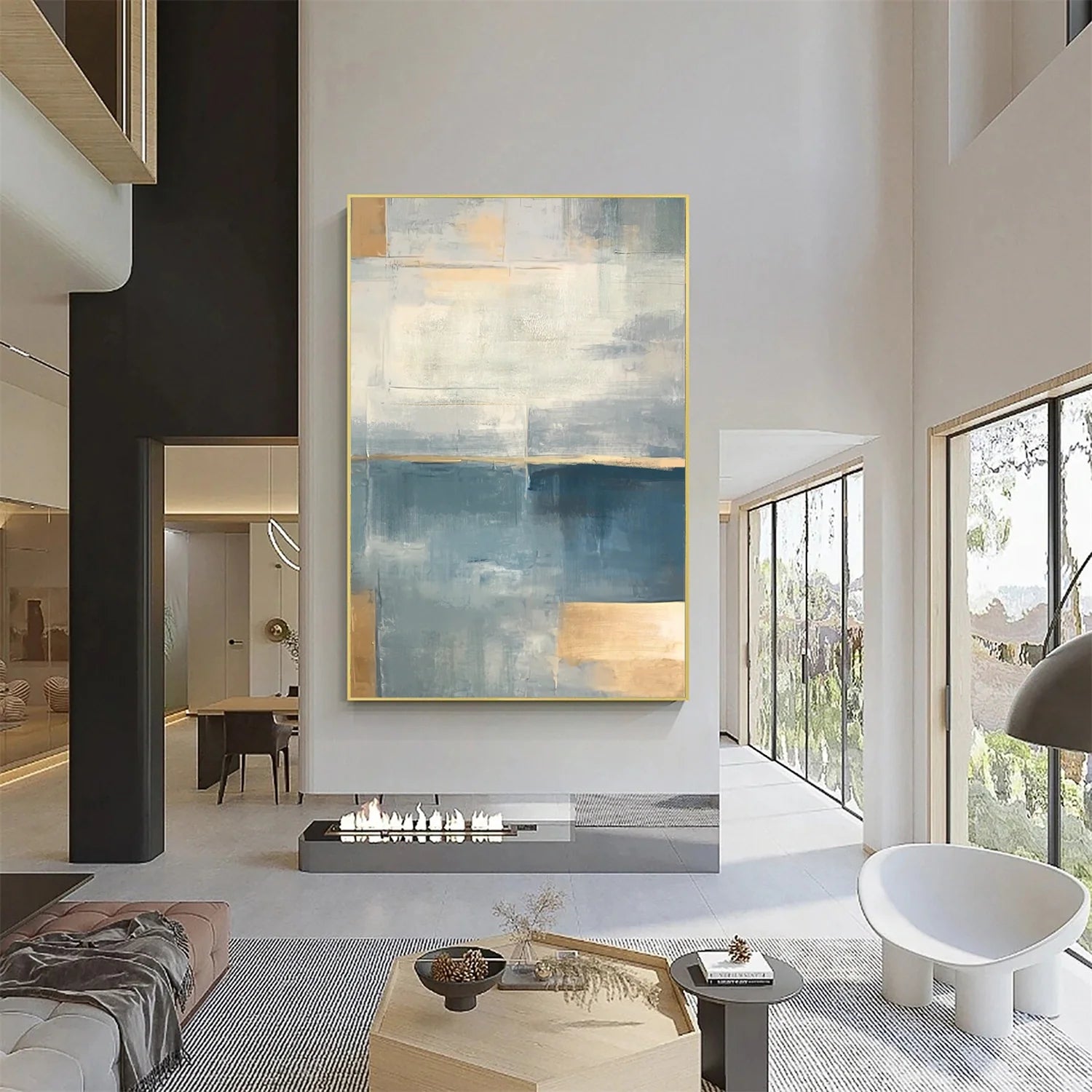 Abstract Canvas Art #WA585