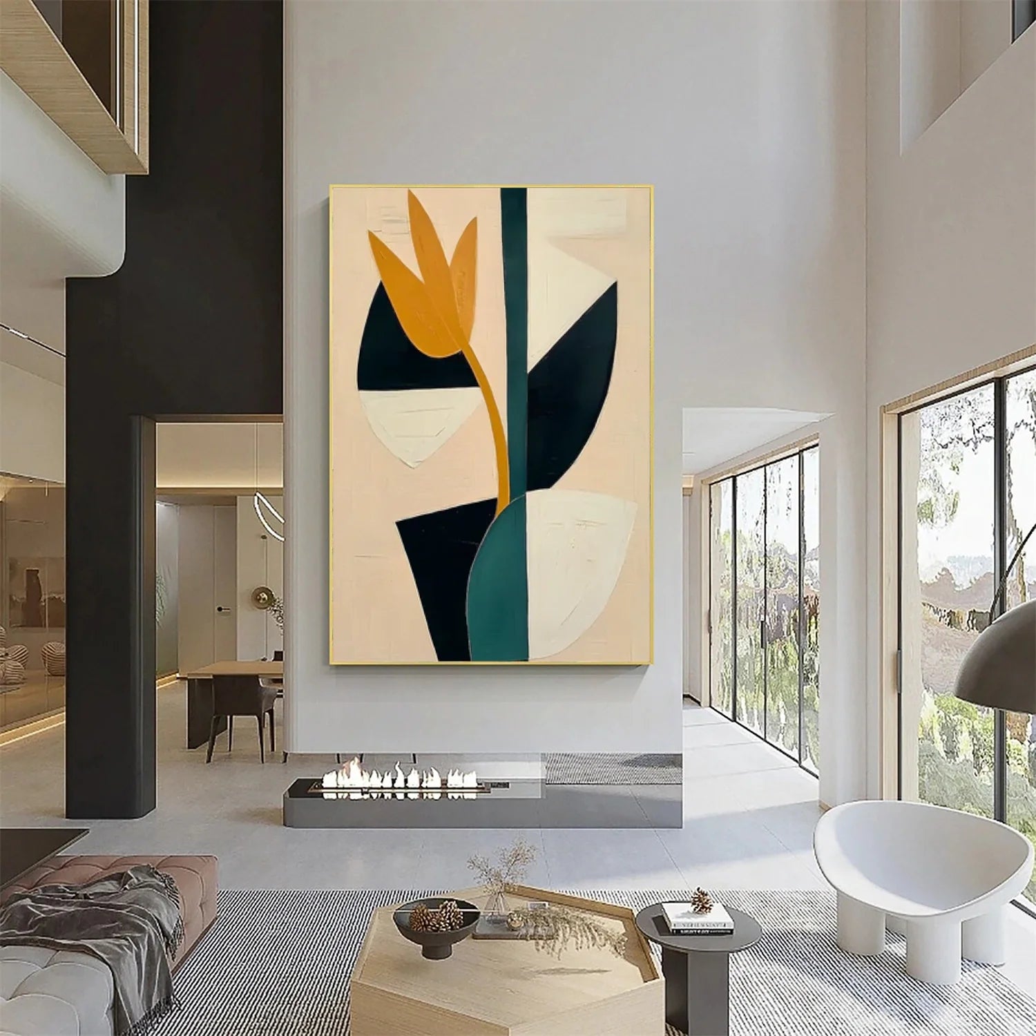 Abstract_Canvas Art #WA737