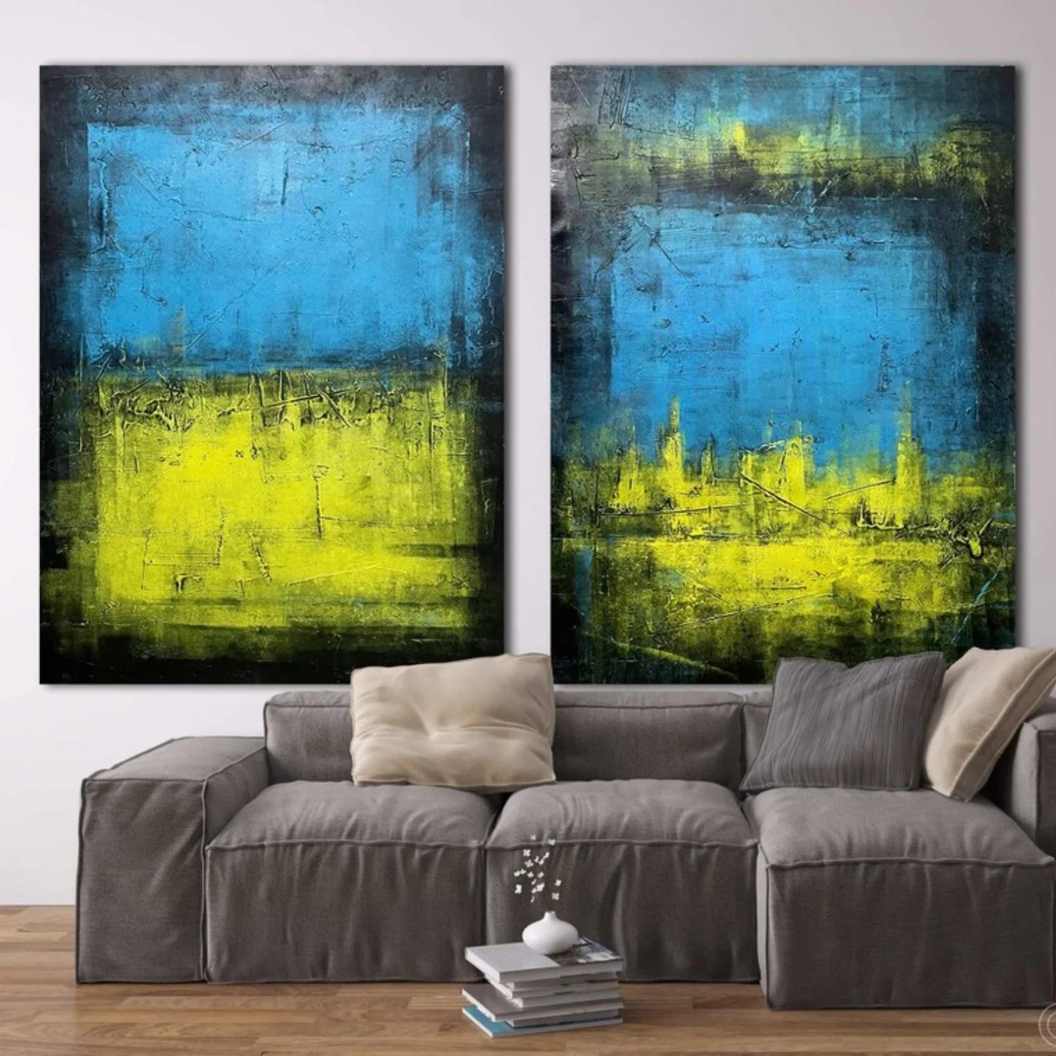 Abstract Tranquility Set of 2 #WA324
