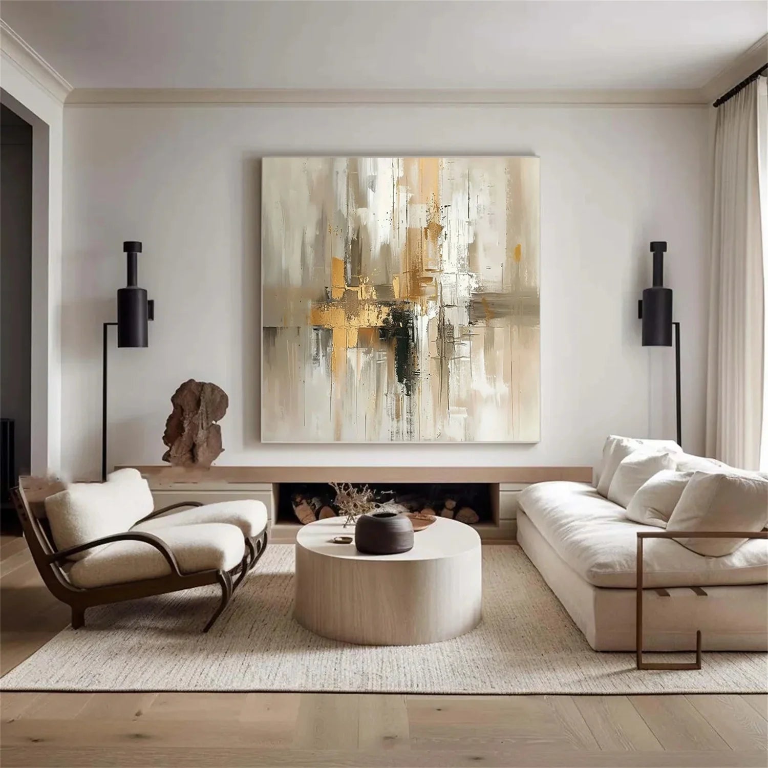 Abstract Canvas Art #AB341