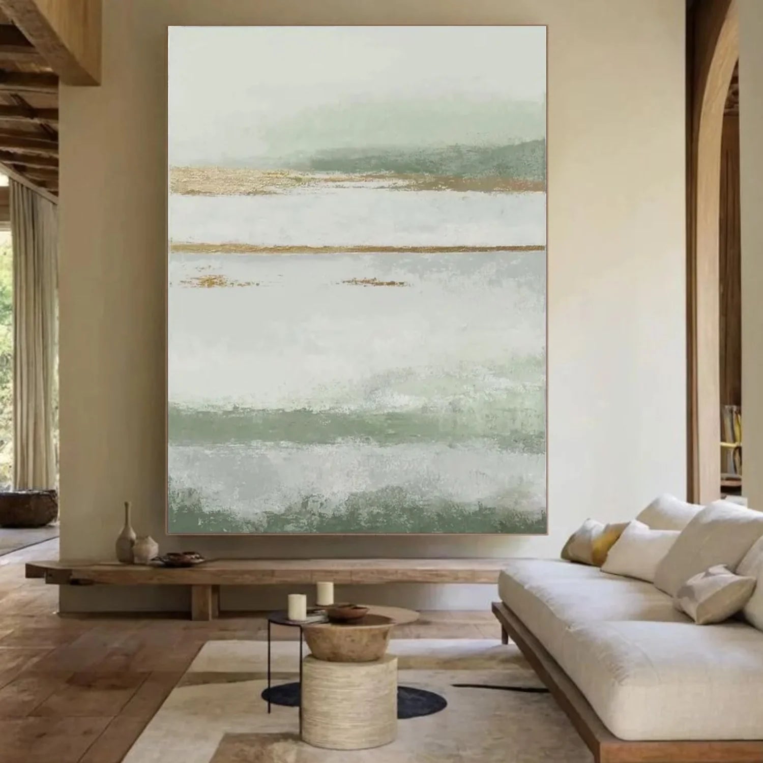 Abstract Canvas Art #WA847