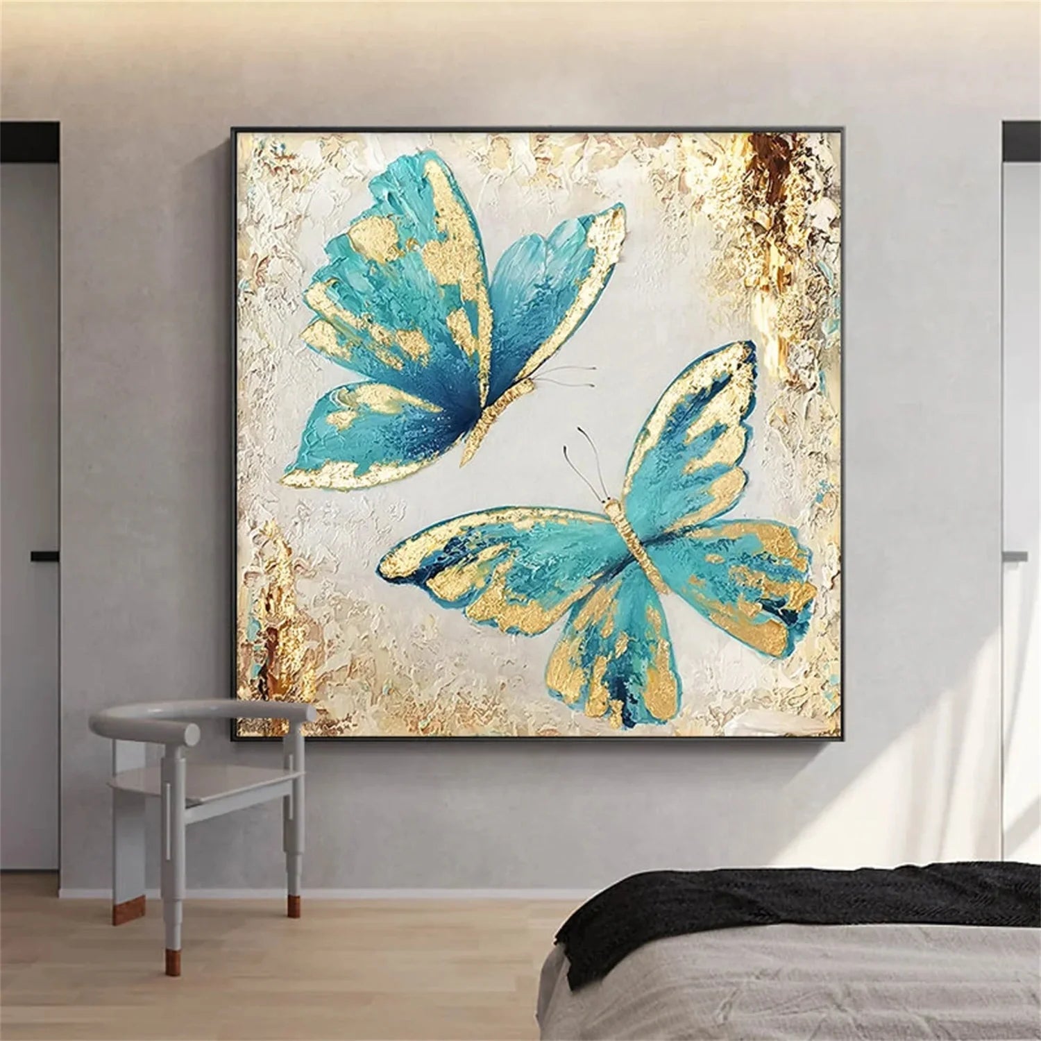 Colorful Abstract Animal Wall Art #AM054