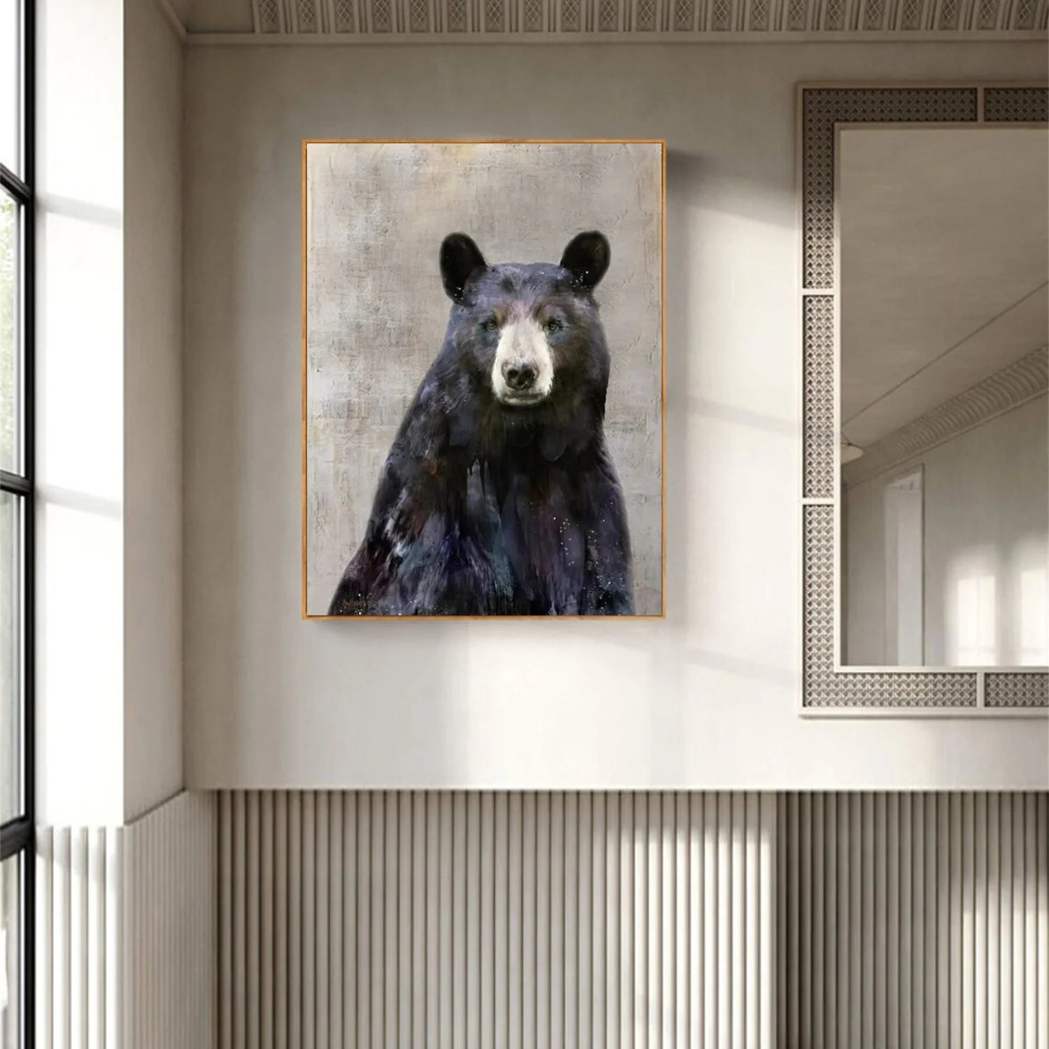 Colorful Abstract Animal Wall Art #AM072