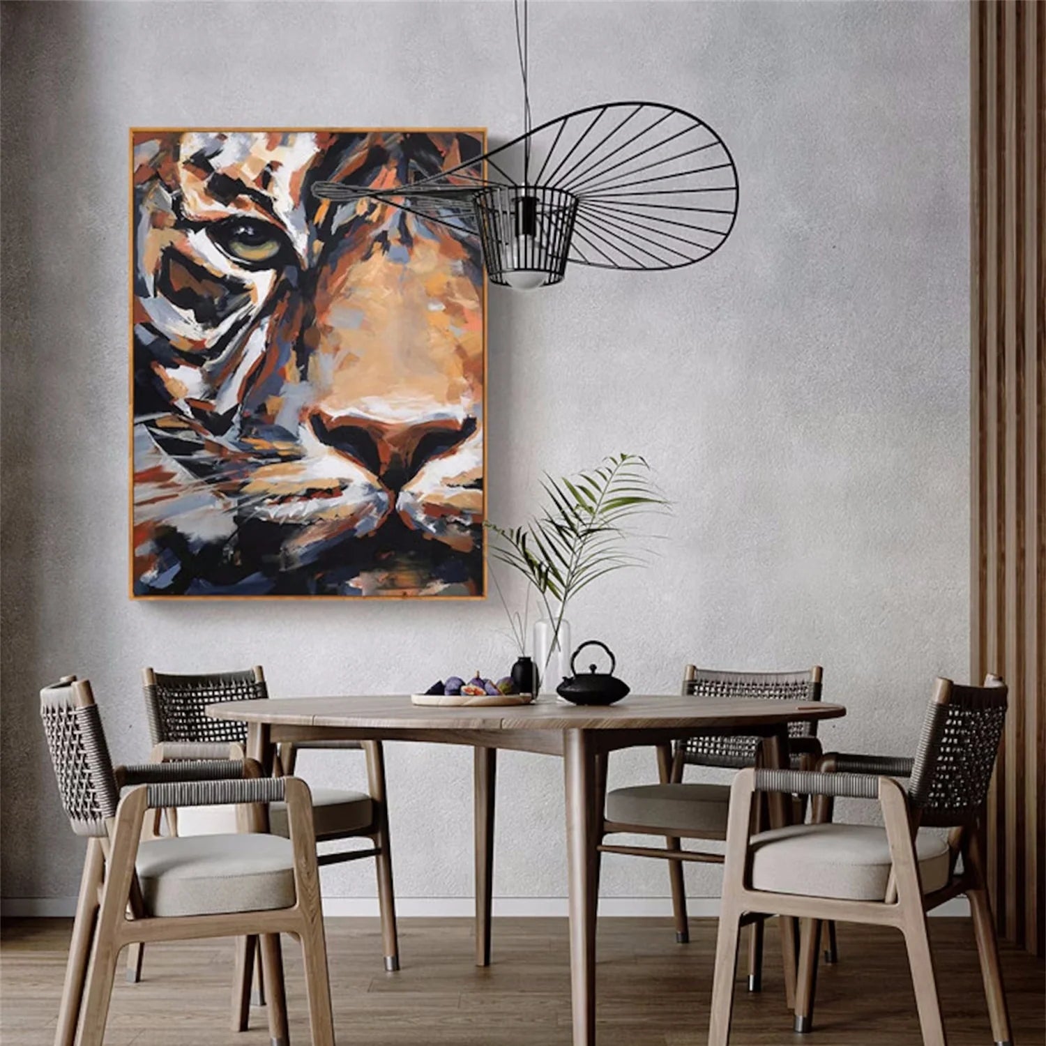 Colorful Abstract Animal Wall Art #AM070