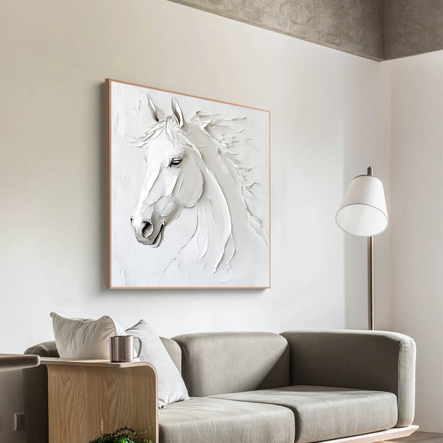 Abstract Animal Horse Wall Art #AM107