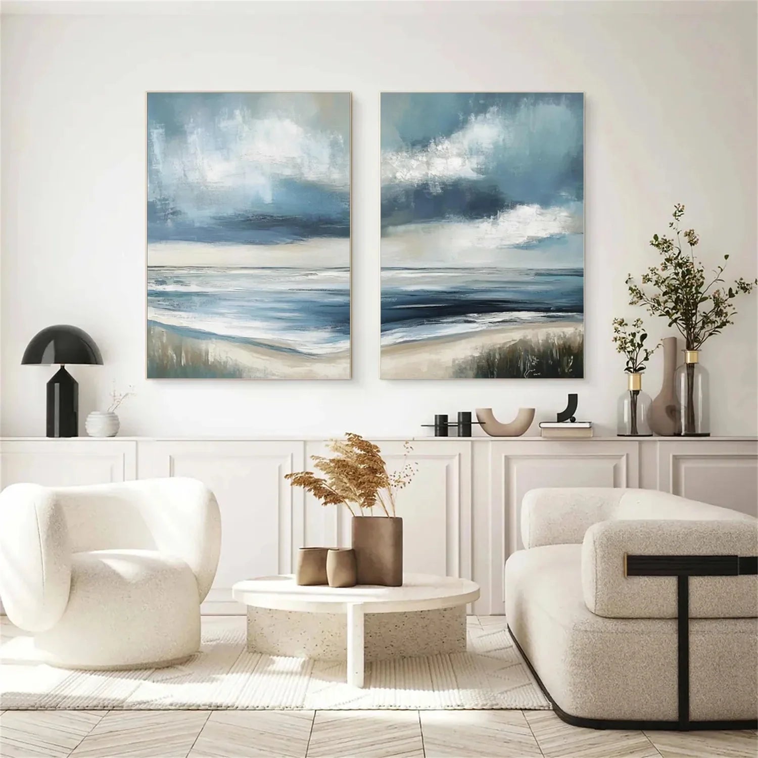 Sea & Sky Abstract_Wall Art #SK128