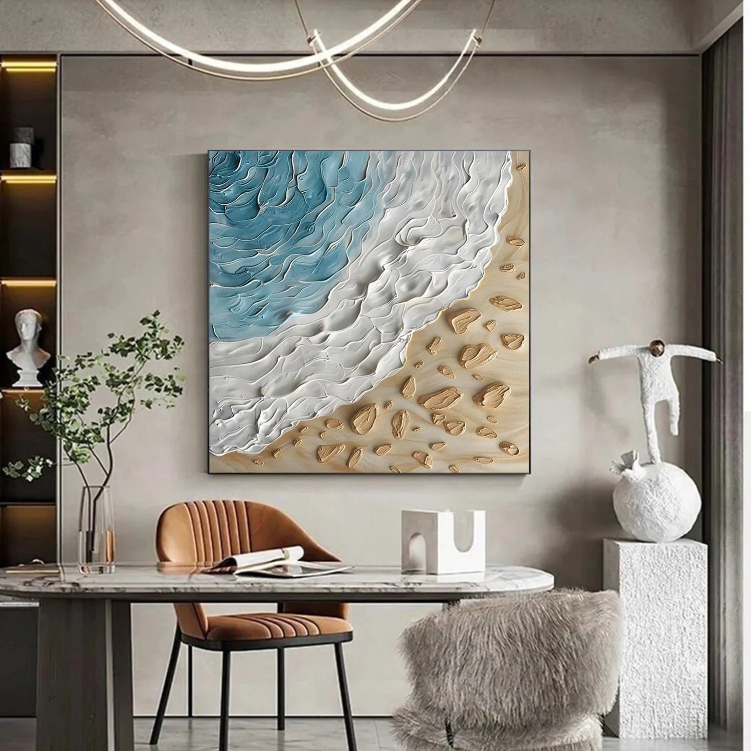 Minimalist Sea & Sky Art #SK063