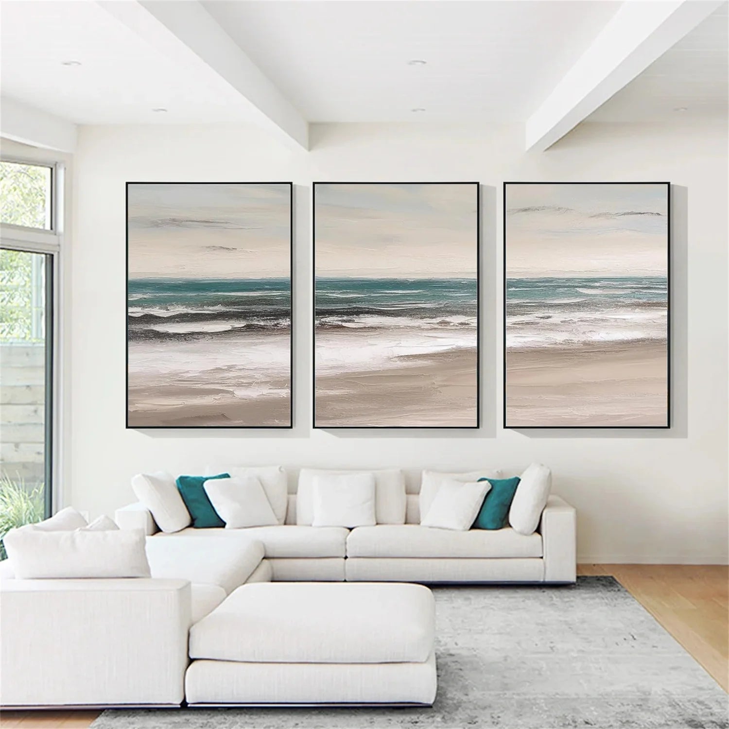 Sea & Sky Textured Art Set of 3 #SK108