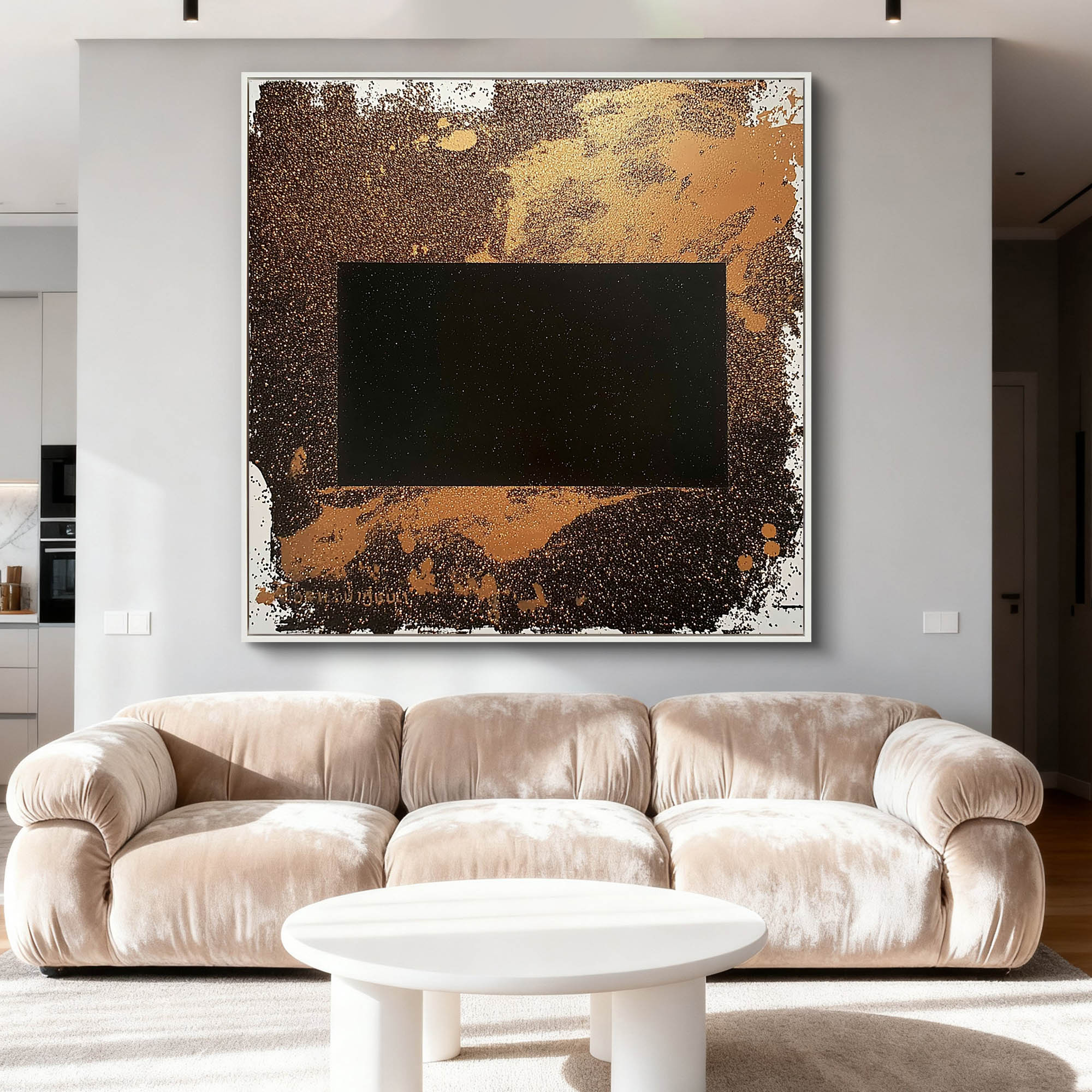 Geometric Canvas Art #GE001