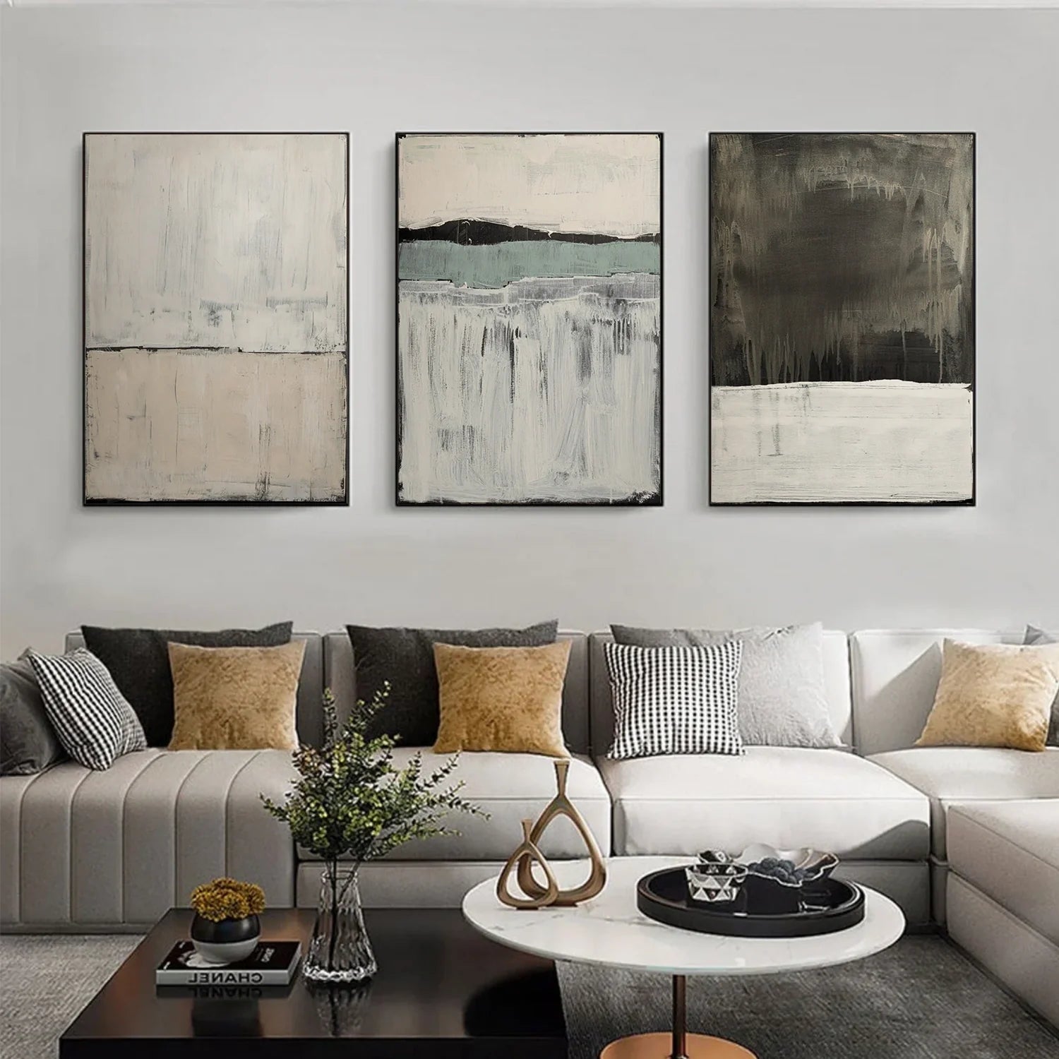 Wabi Sabi_Canvas Art Set of 3 #WA684