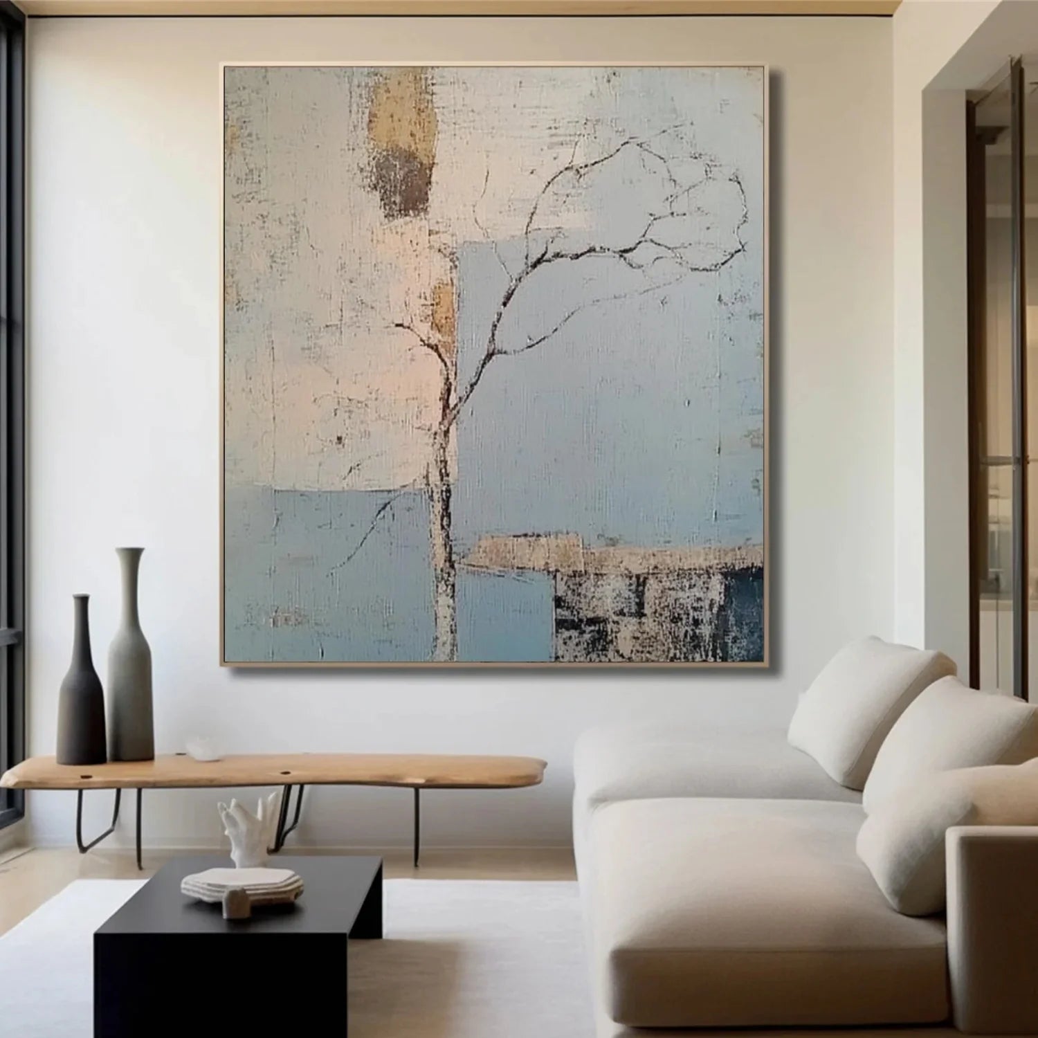 Flower & Tree Abstract_Wall Art #FT164