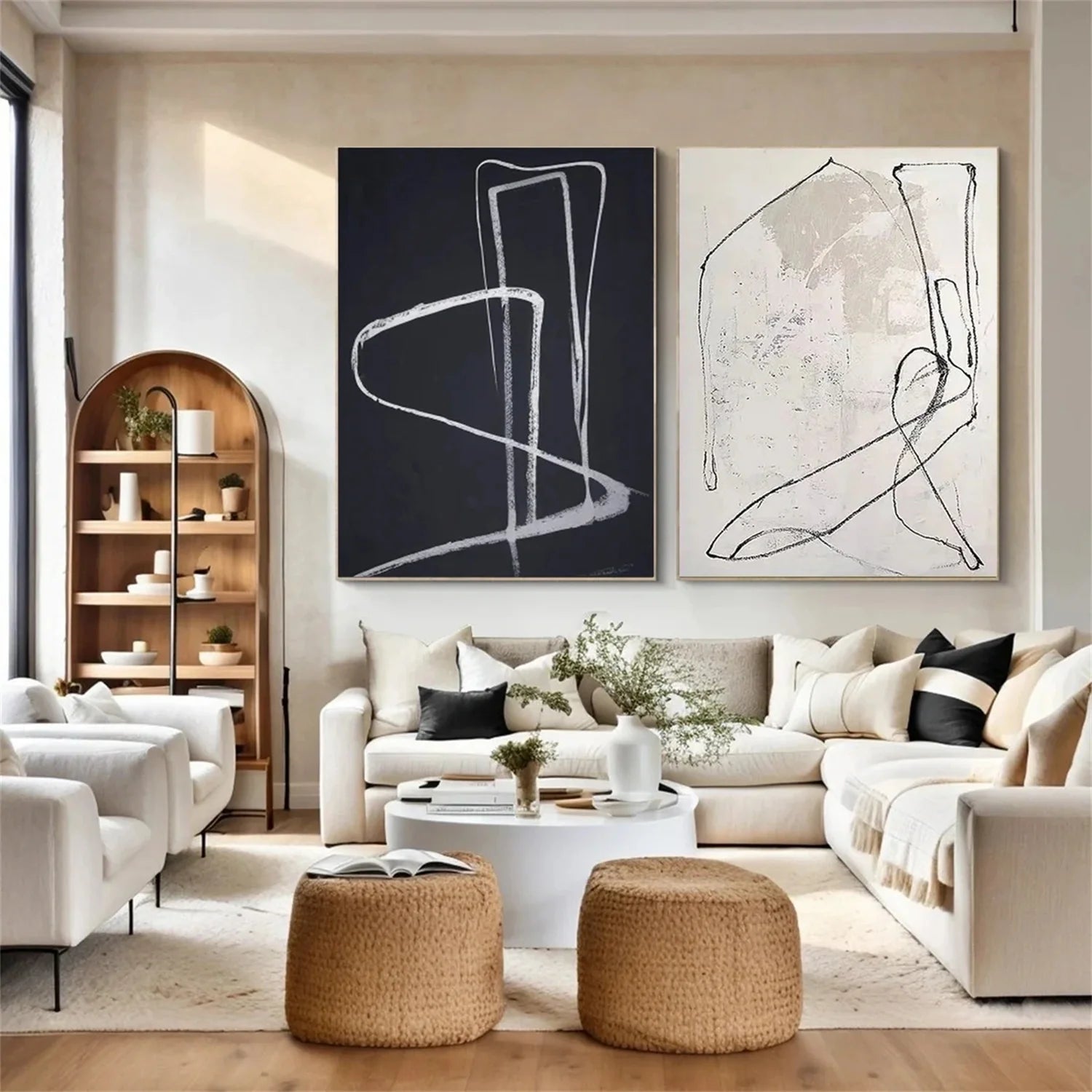 Abstract Tranquility Set of 2 #WA250