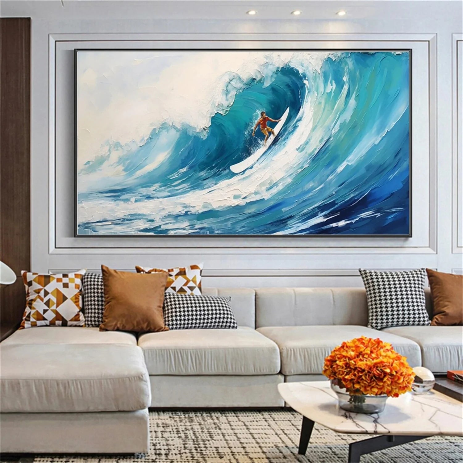 Minimalist Sea & Sky Art #SK086