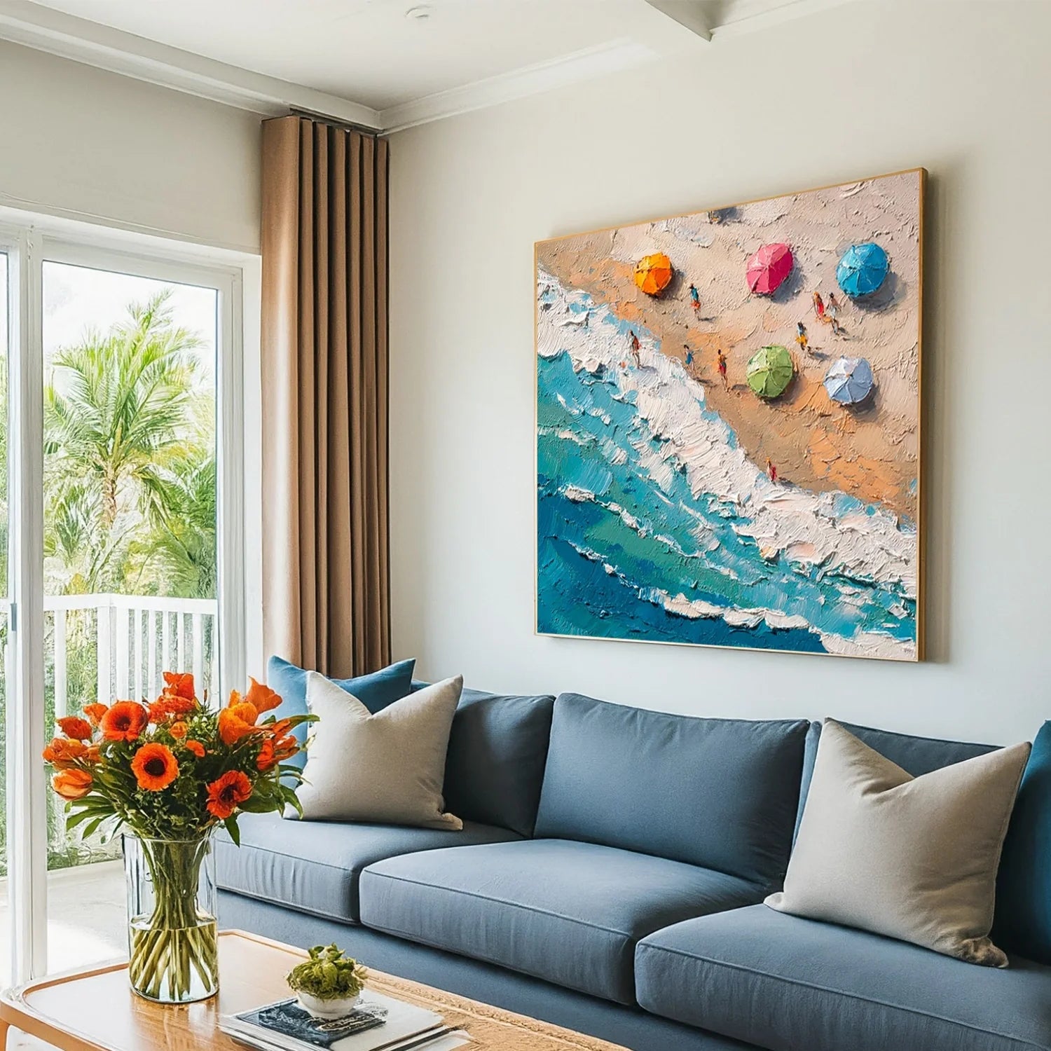 Swimming Sport Textured Wall Art #AS019