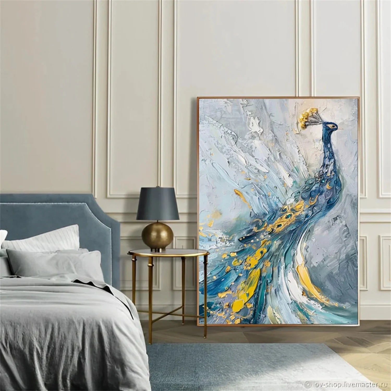 Colorful Abstract Animal Wall Art #AM091