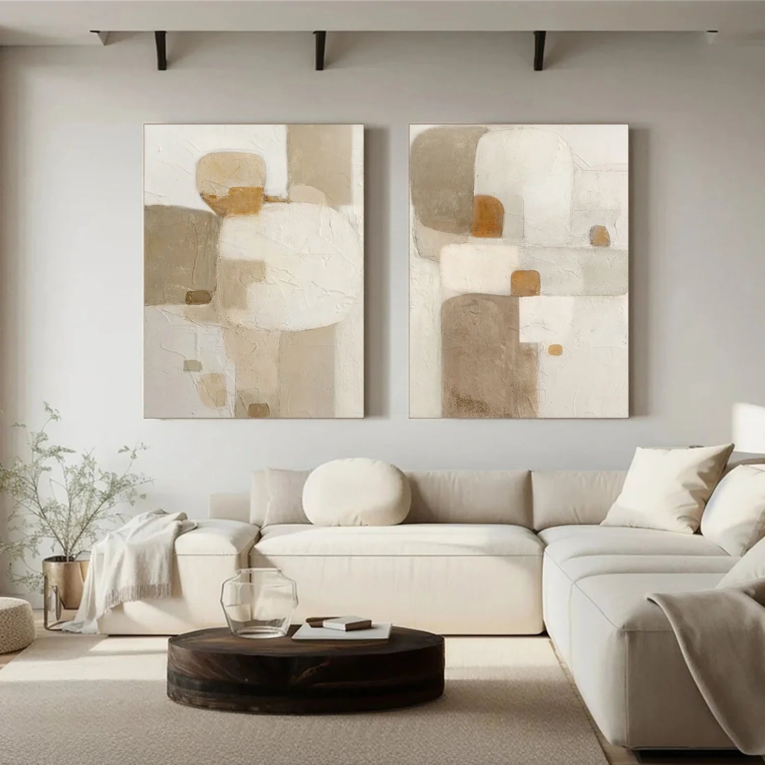 Wabi Sabi_Canvas Art Set of 2 #WA686