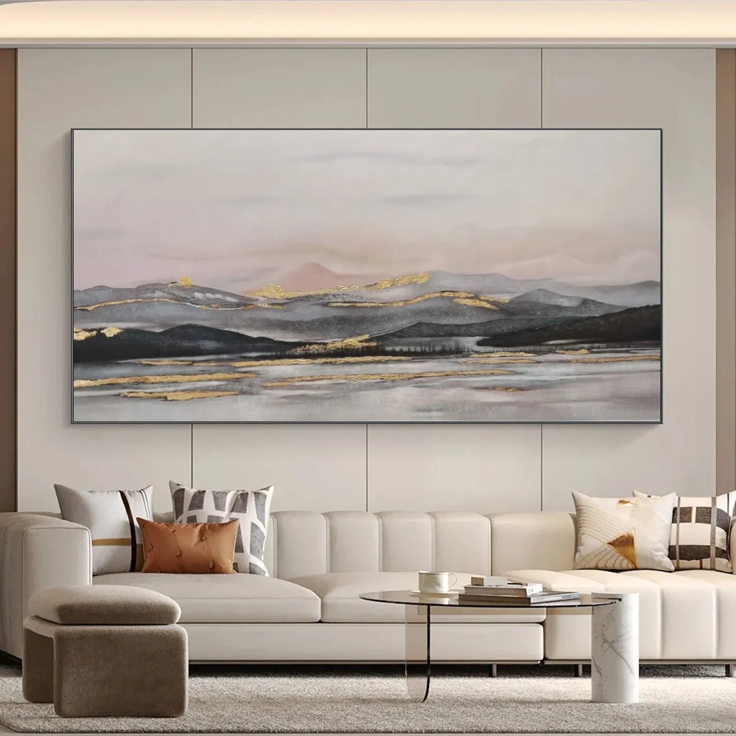 Abstract Canvas Art #WA798