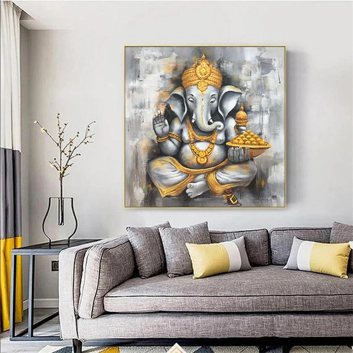 Colorful Abstract Animal Wall Art #AM060