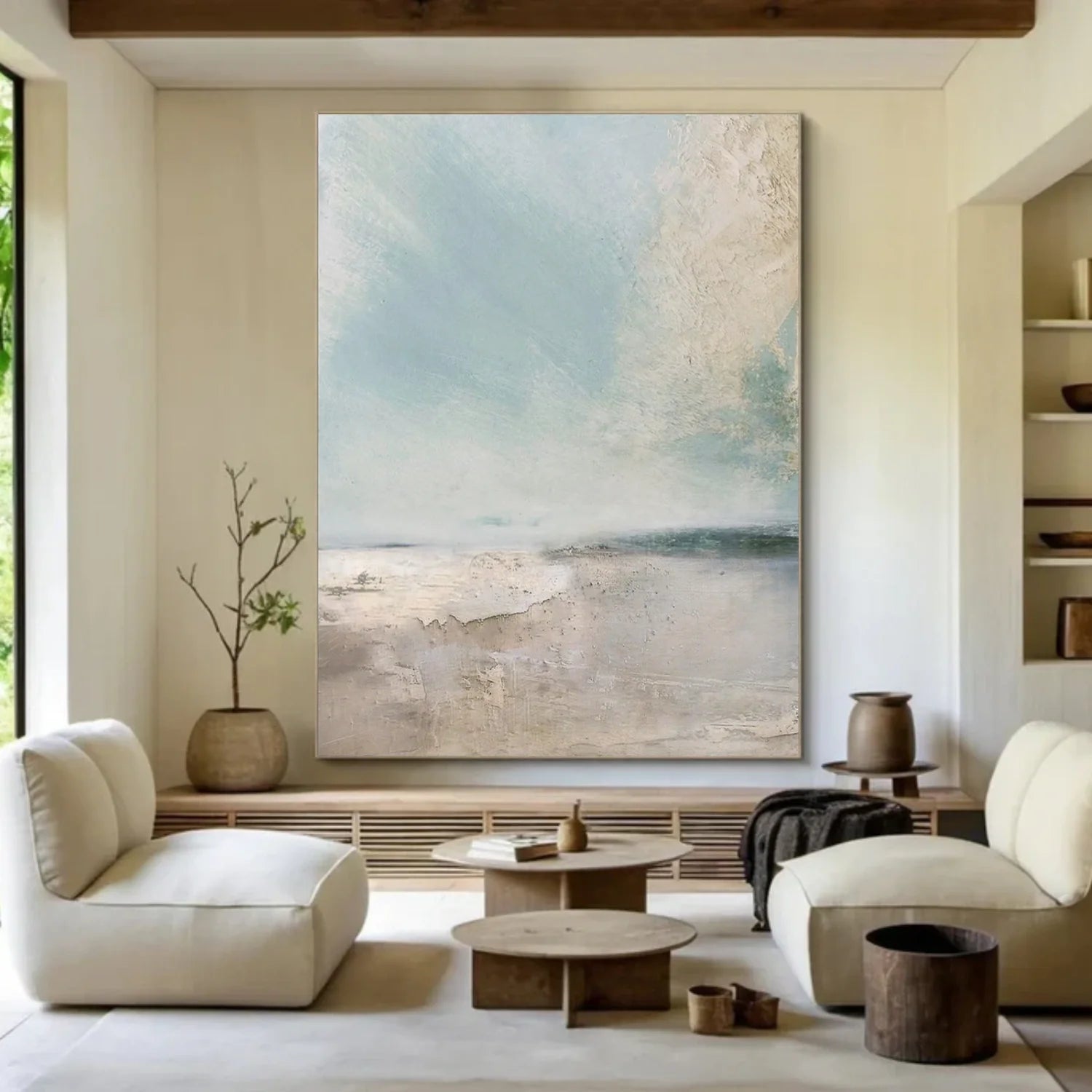 Sea & Sky Abstract Wall Art #SK166