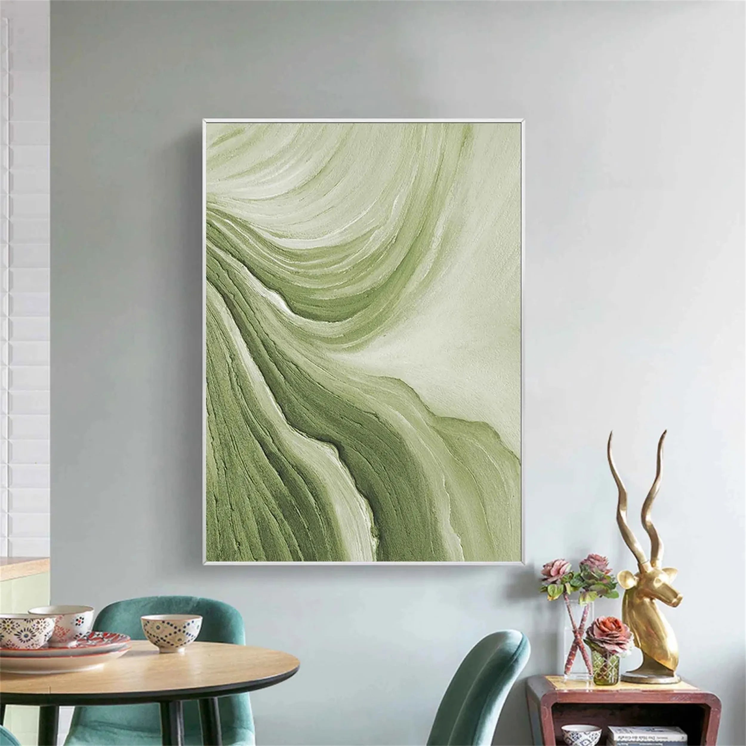 Green Texture Art #GT001