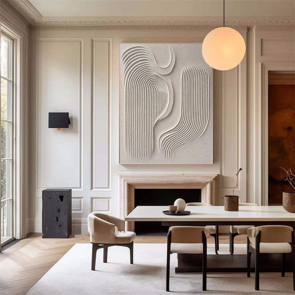 Minimalist Brown & Beige Art #MB004