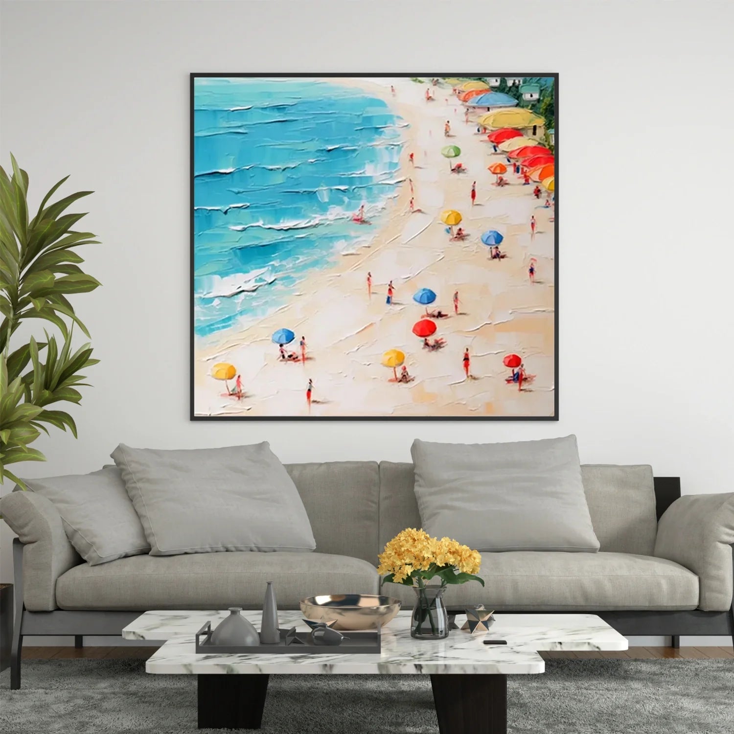 Swimming Sport_Textured Wall Art #AS028