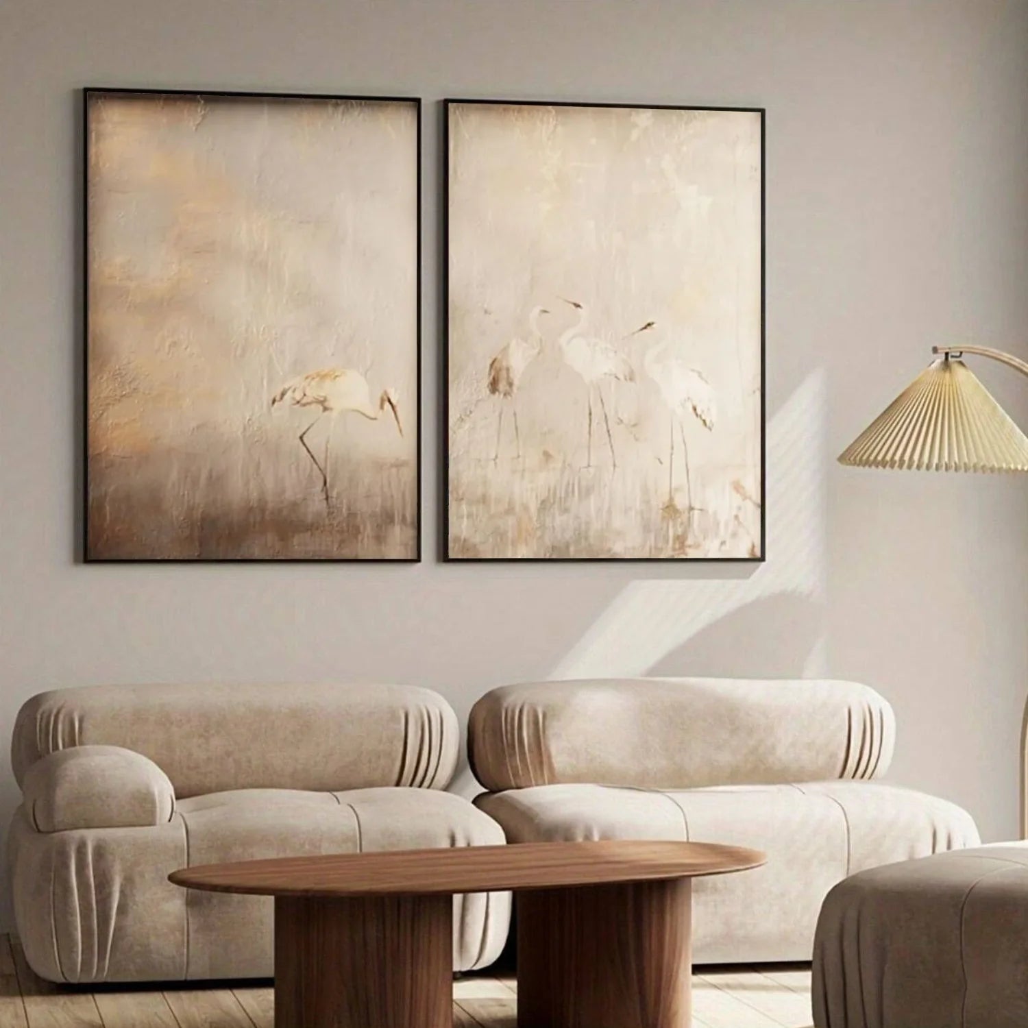 Abstract Animal Wall Art Set of 2 #AM141