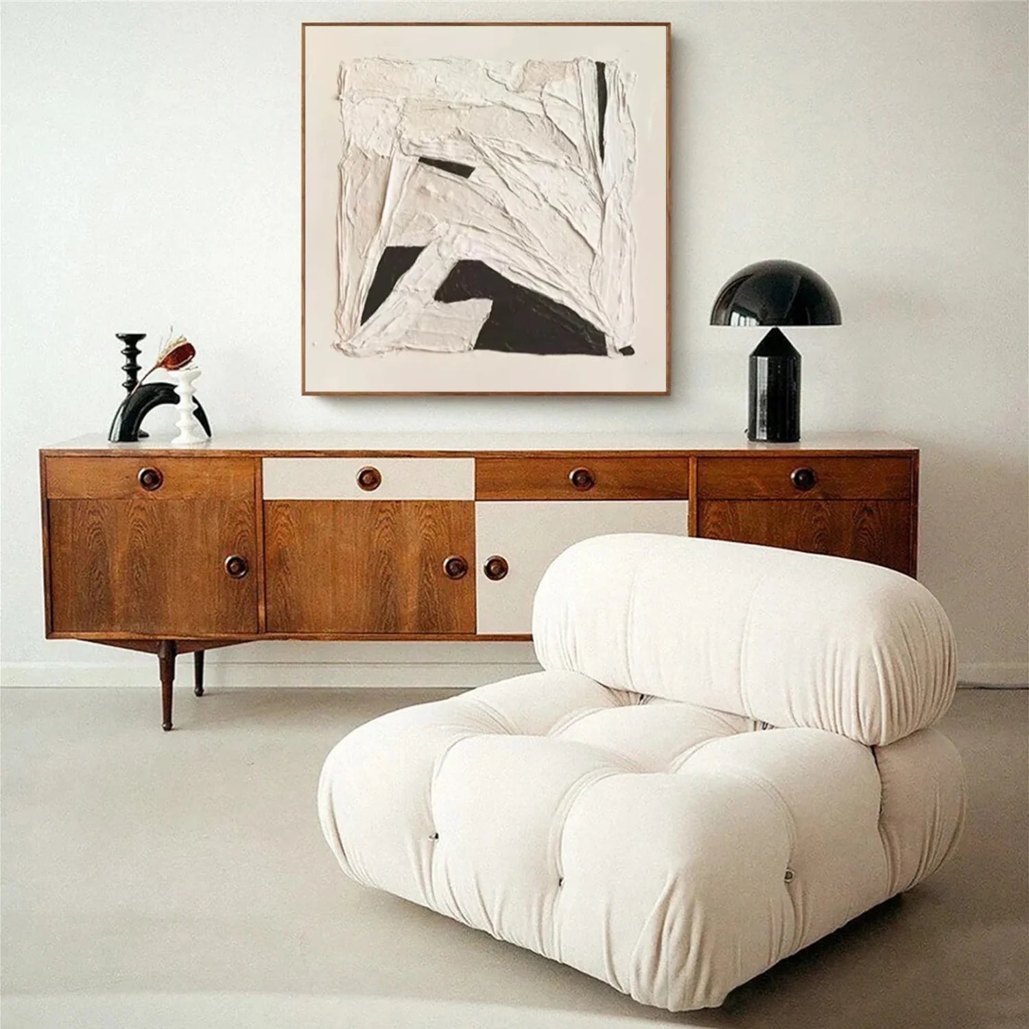 Wabi Sabi Textured Canvas Art #WA718