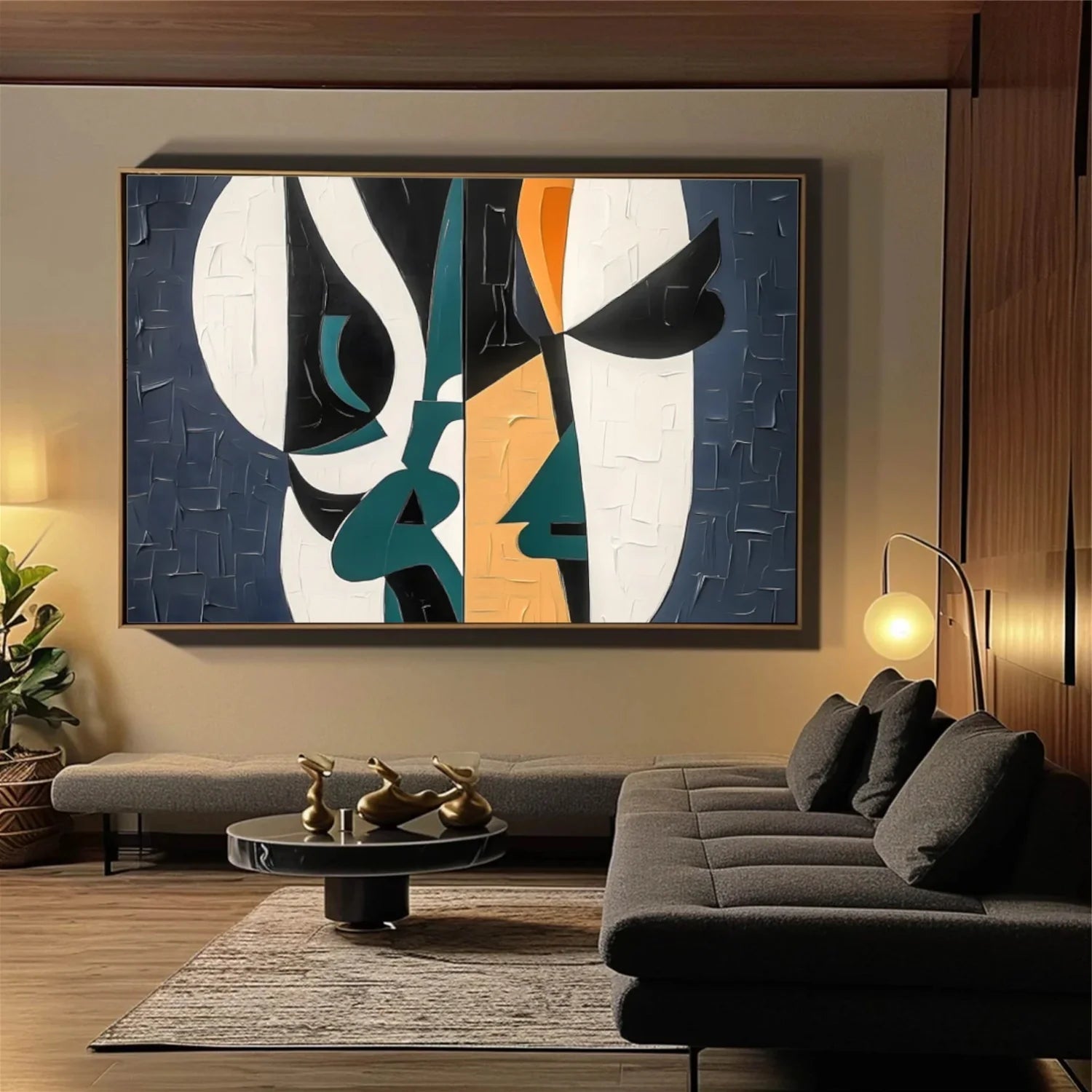 Abstract_Canvas Art #WA738