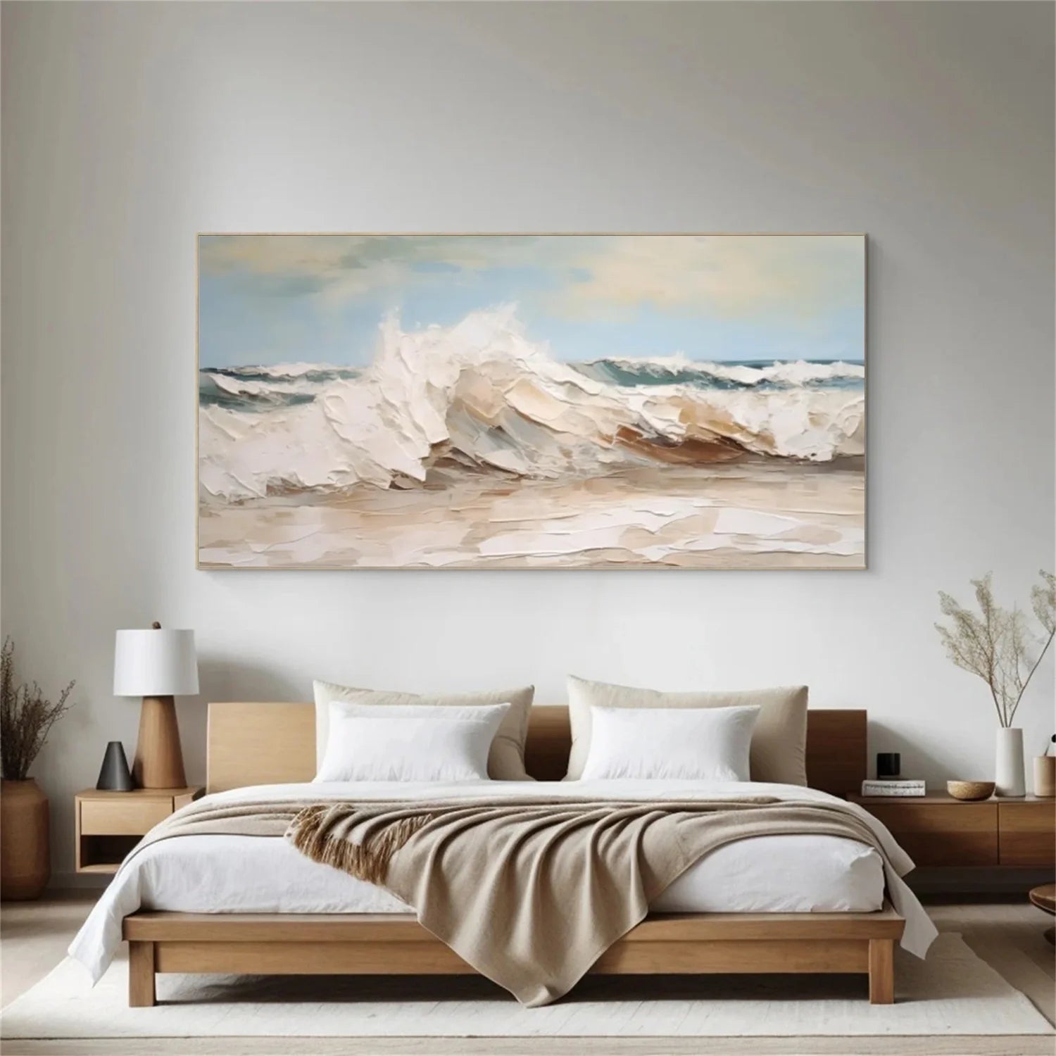Sea & Sky Abstract_Textured_Wall Art #SK138