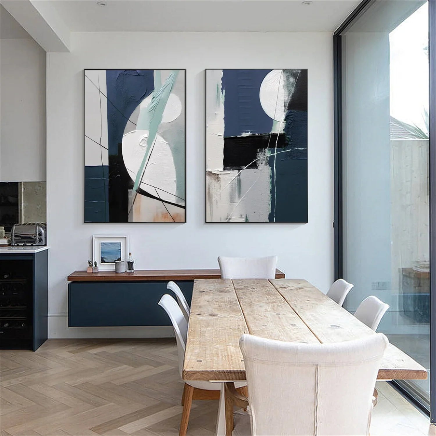 Abstract Tranquility Set of 2 #WA323