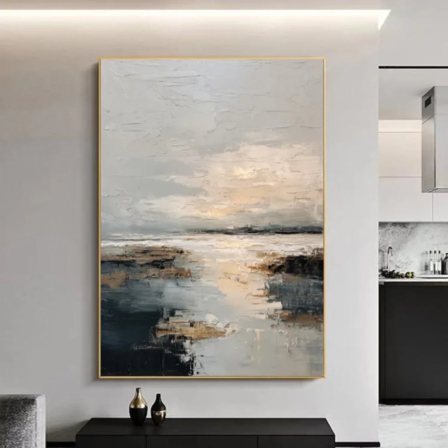 Abstract Canvas Art #WA844