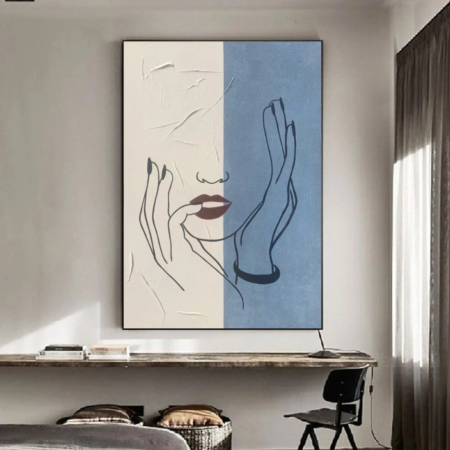 Abstract Portrait_Wall Art #AB074