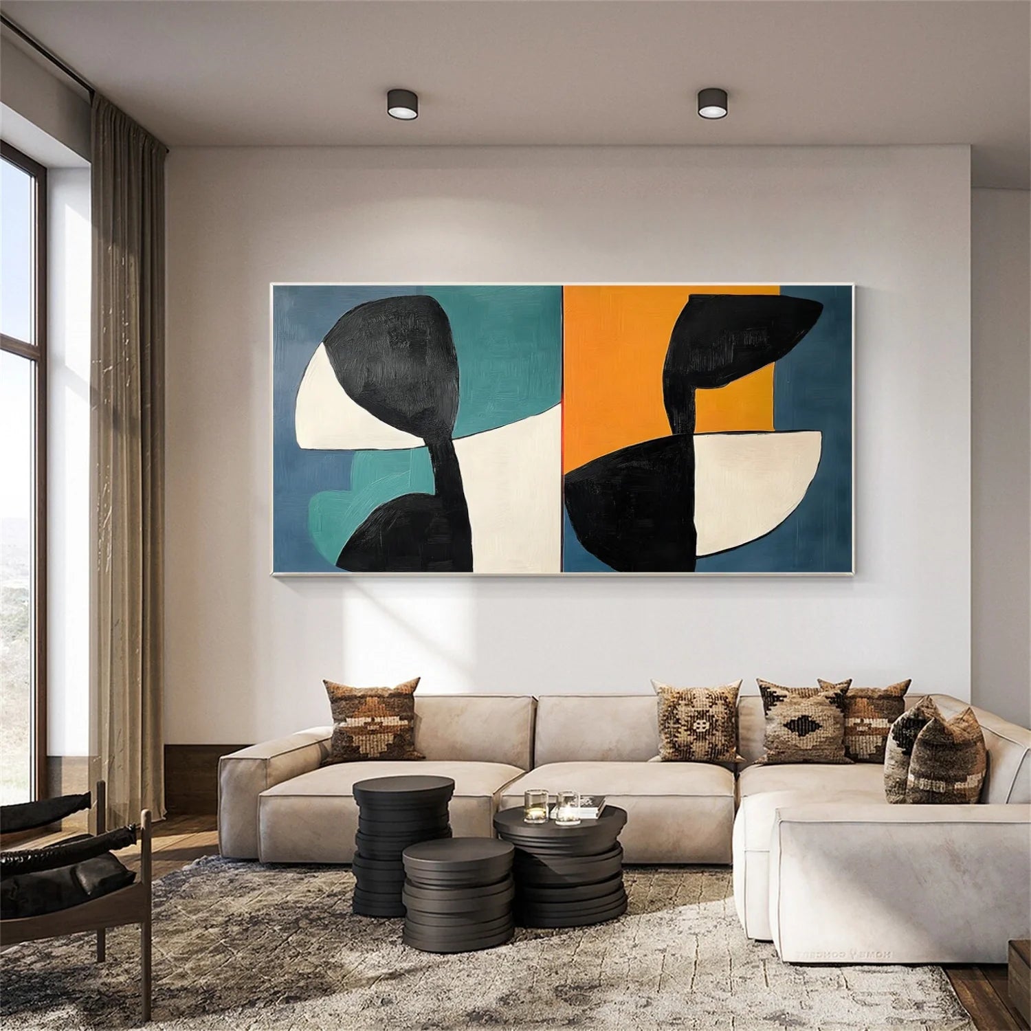 Abstract_Canvas Art #WA739