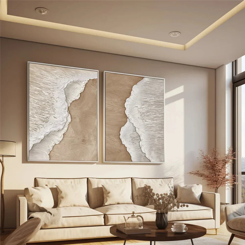 Minimalist Sea & Sky Art Set of 2 #SK004