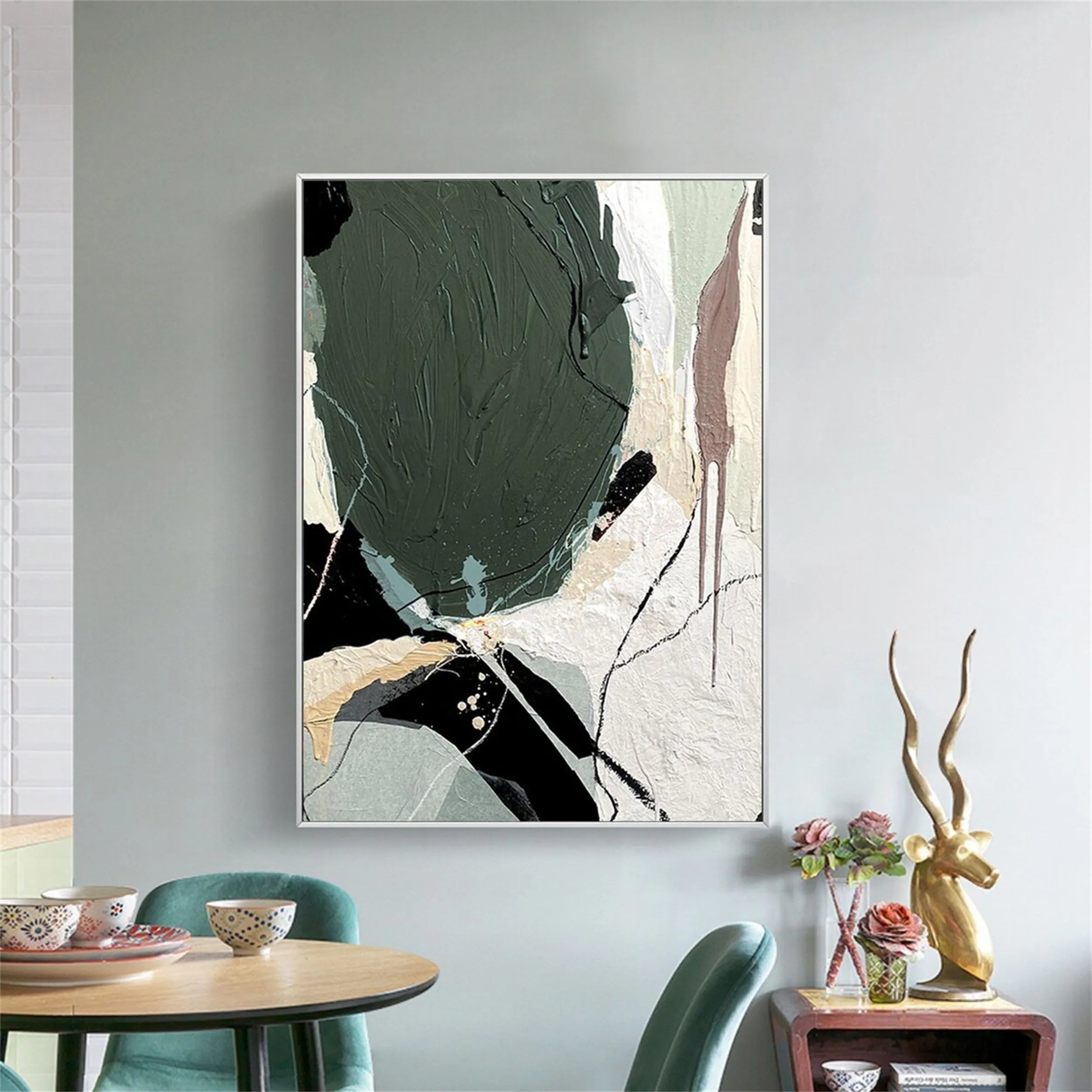 Green Texture Art #GT002